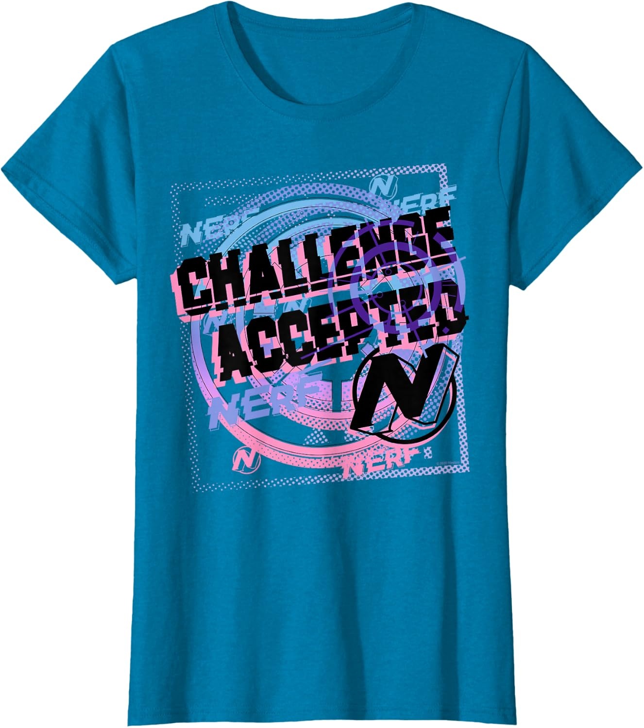 image:imageNerf Challenge Accepted TShirtSapphire Blue
