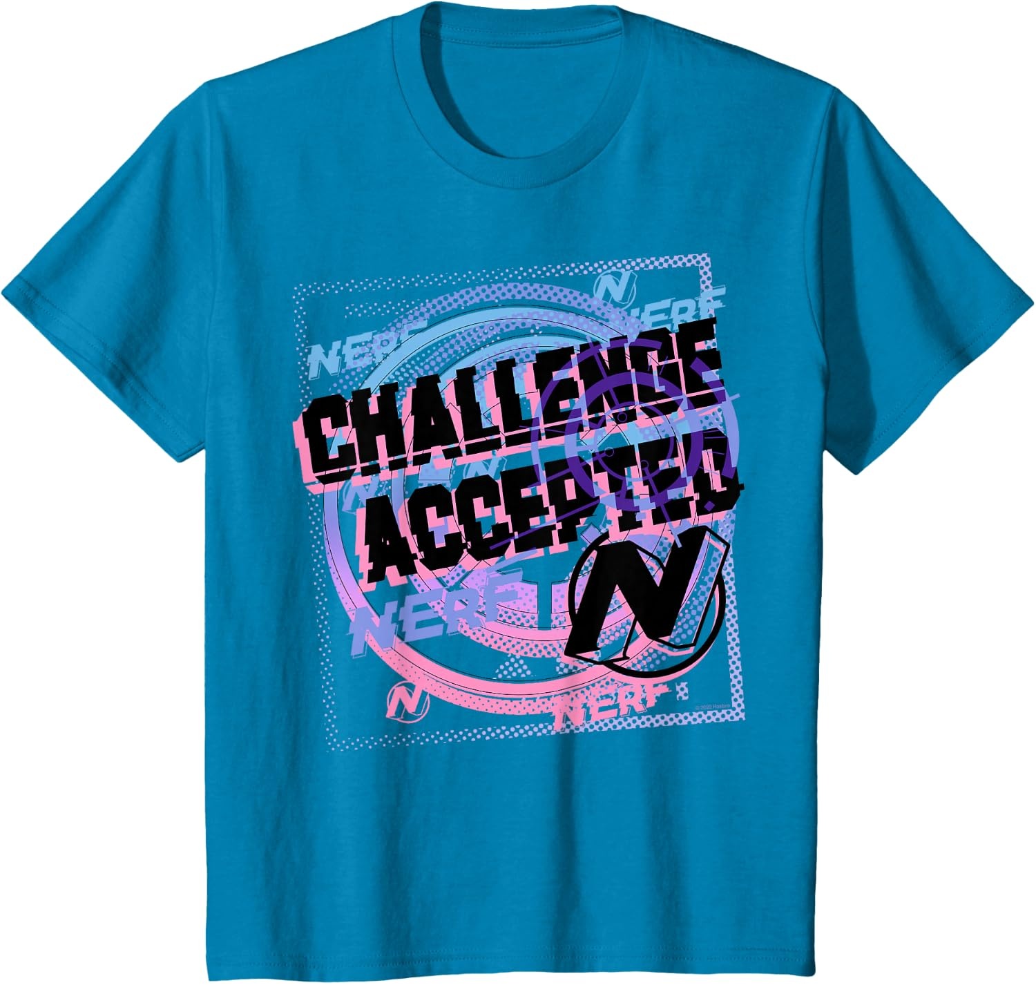 image:imageNerf Challenge Accepted TShirtSapphire Blue