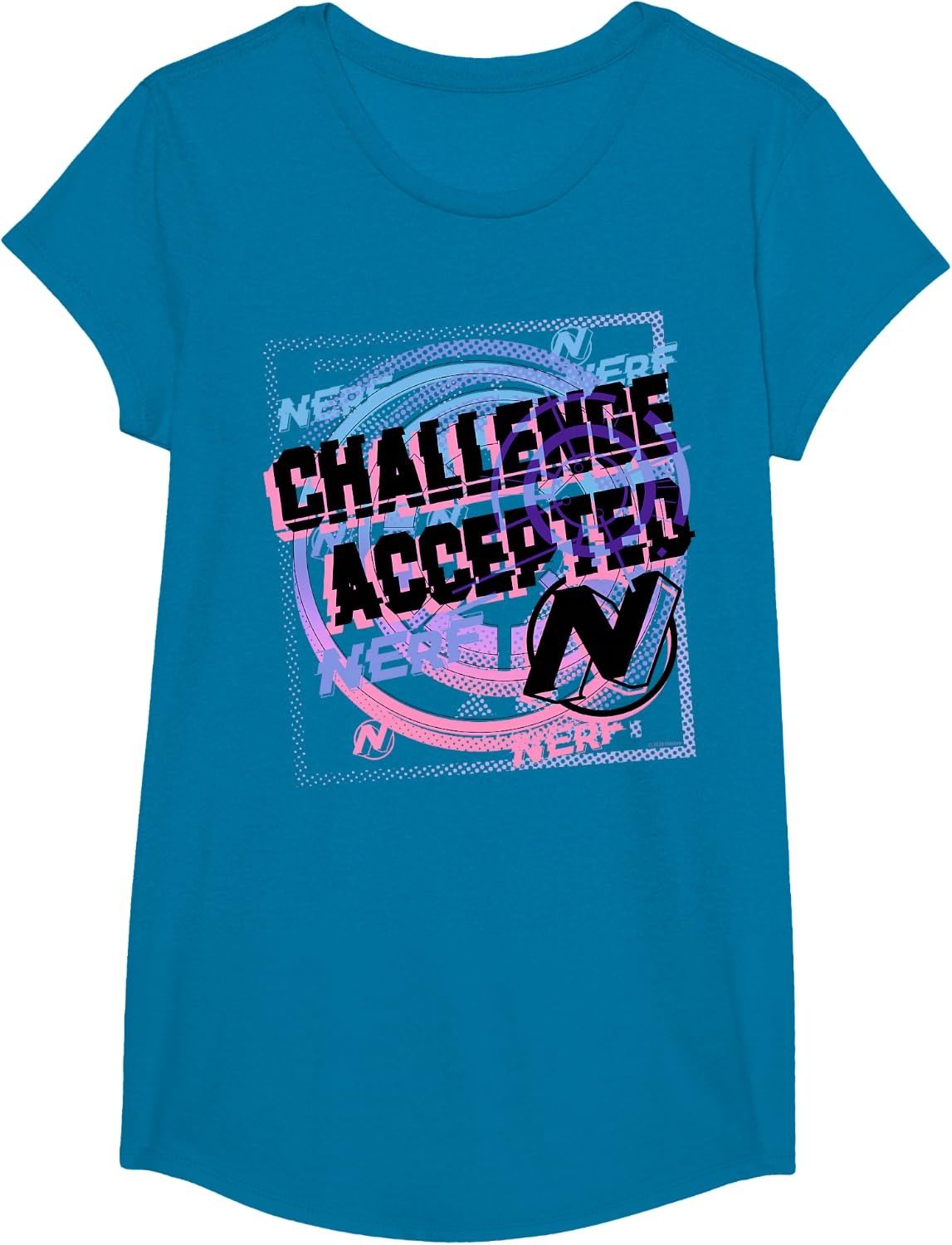 image:imageNerf Challenge Accepted TShirtSapphire Blue