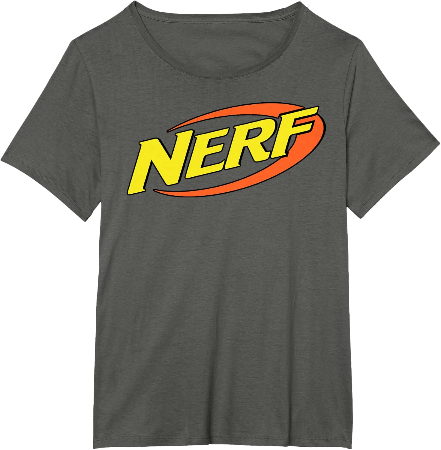 image:imageNerf Classic Retro Color Logo TShirt SmallAsphalt Grey
