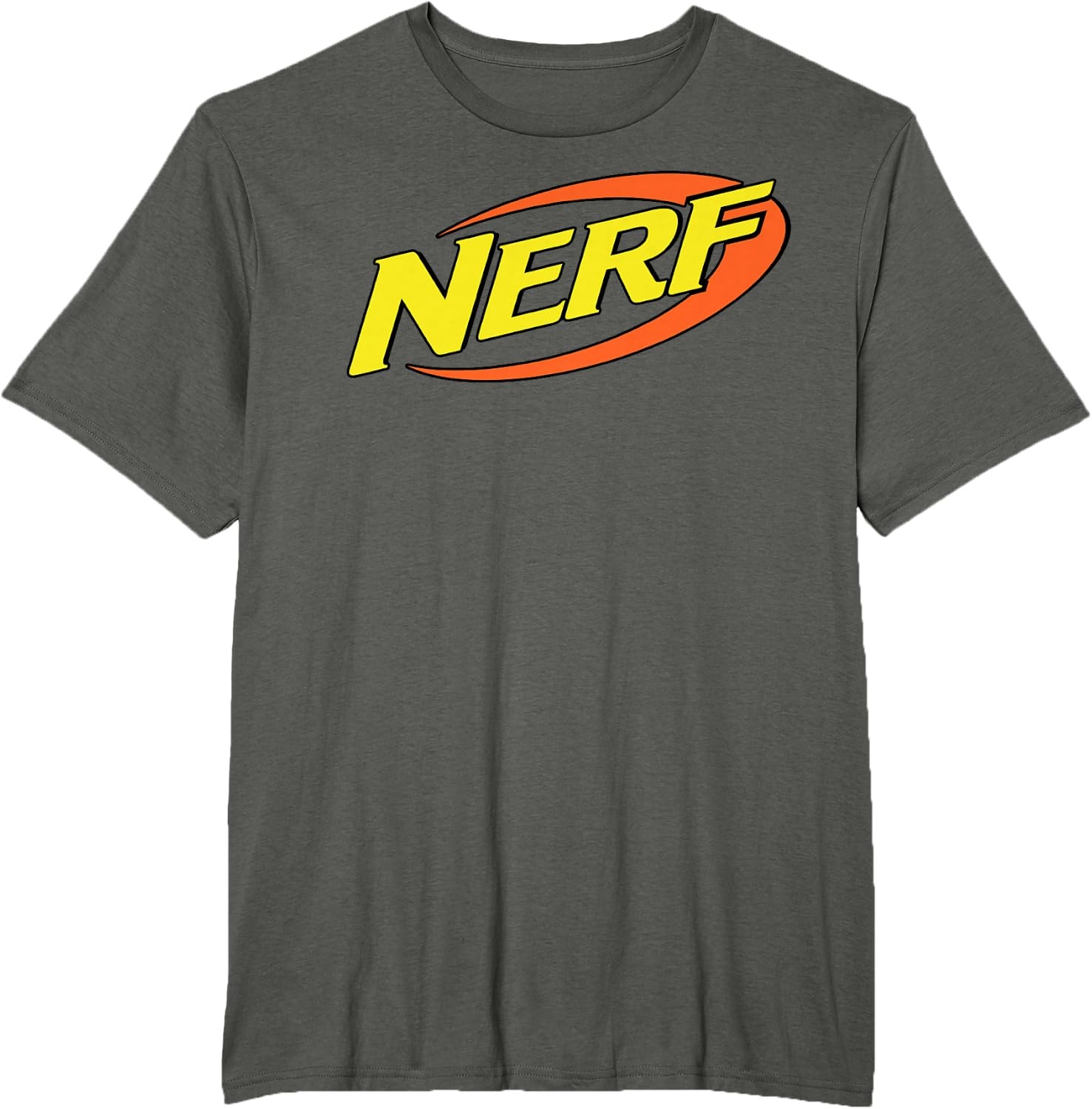 image:imageNerf Classic Retro Color Logo TShirt SmallAsphalt Grey