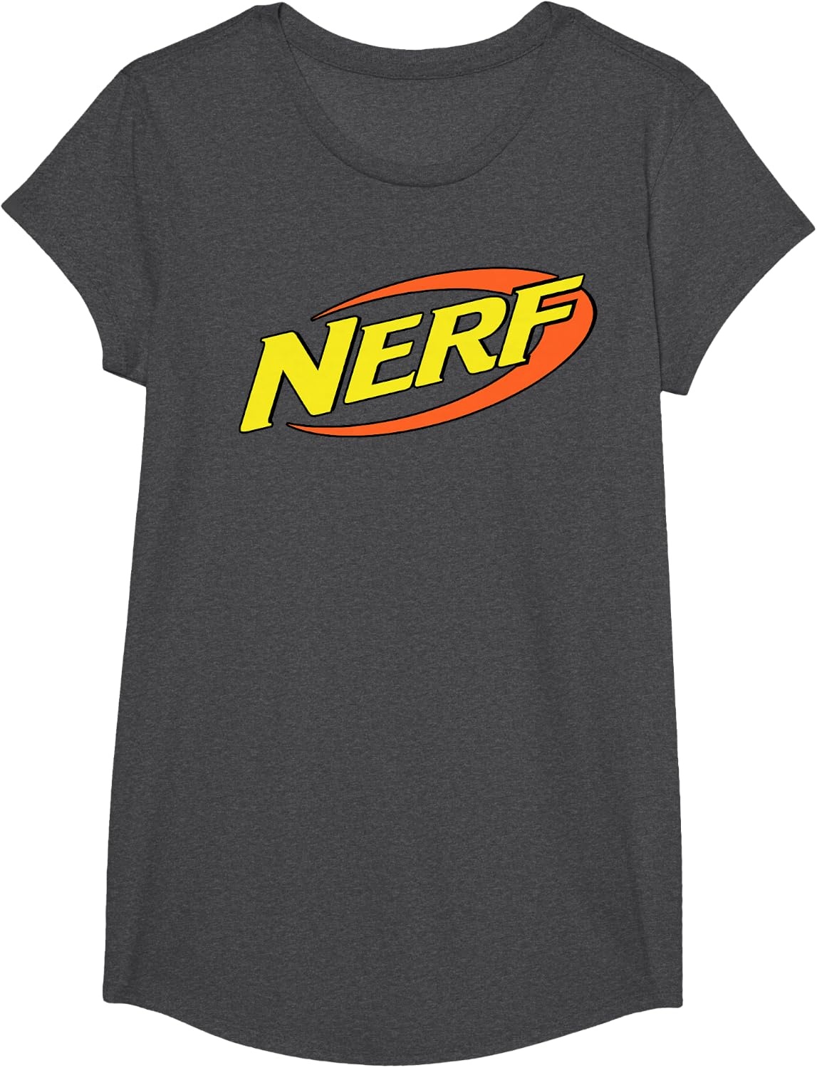 image:imageNerf Classic Retro Color Logo TShirt SmallDark Heather Grey