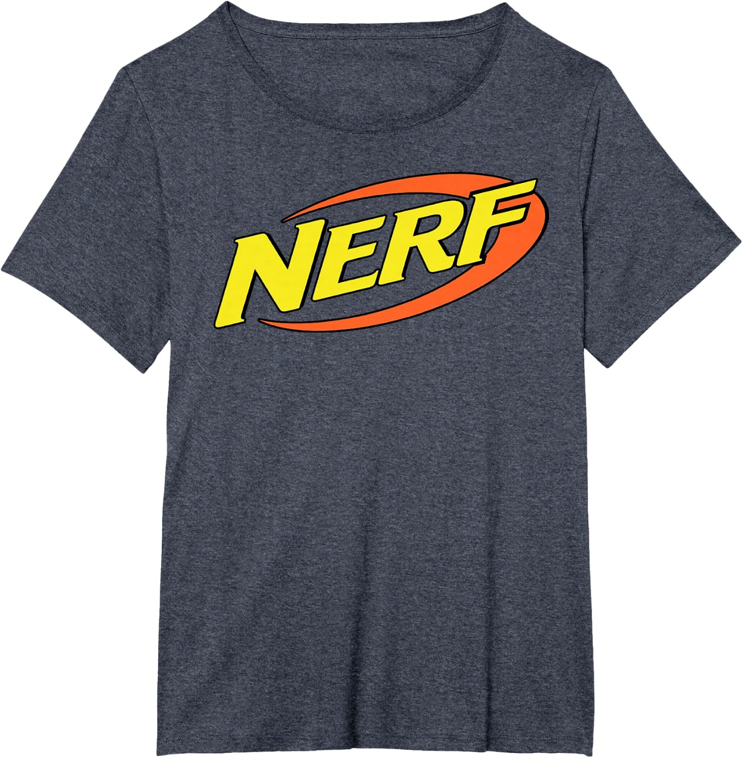 image:imageNerf Classic Retro Color Logo TShirt SmallHeather Blue