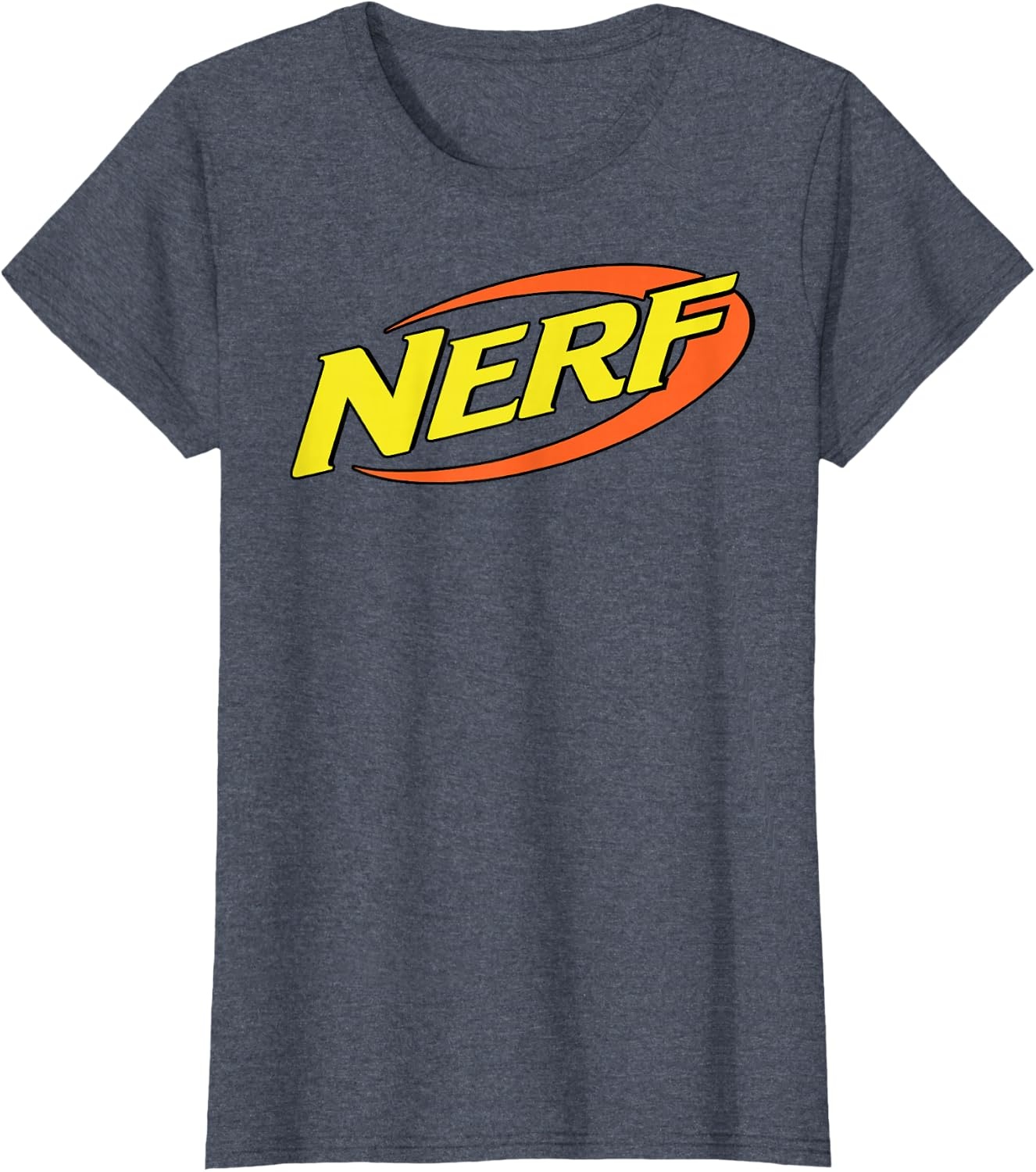 image:imageNerf Classic Retro Color Logo TShirt SmallHeather Blue