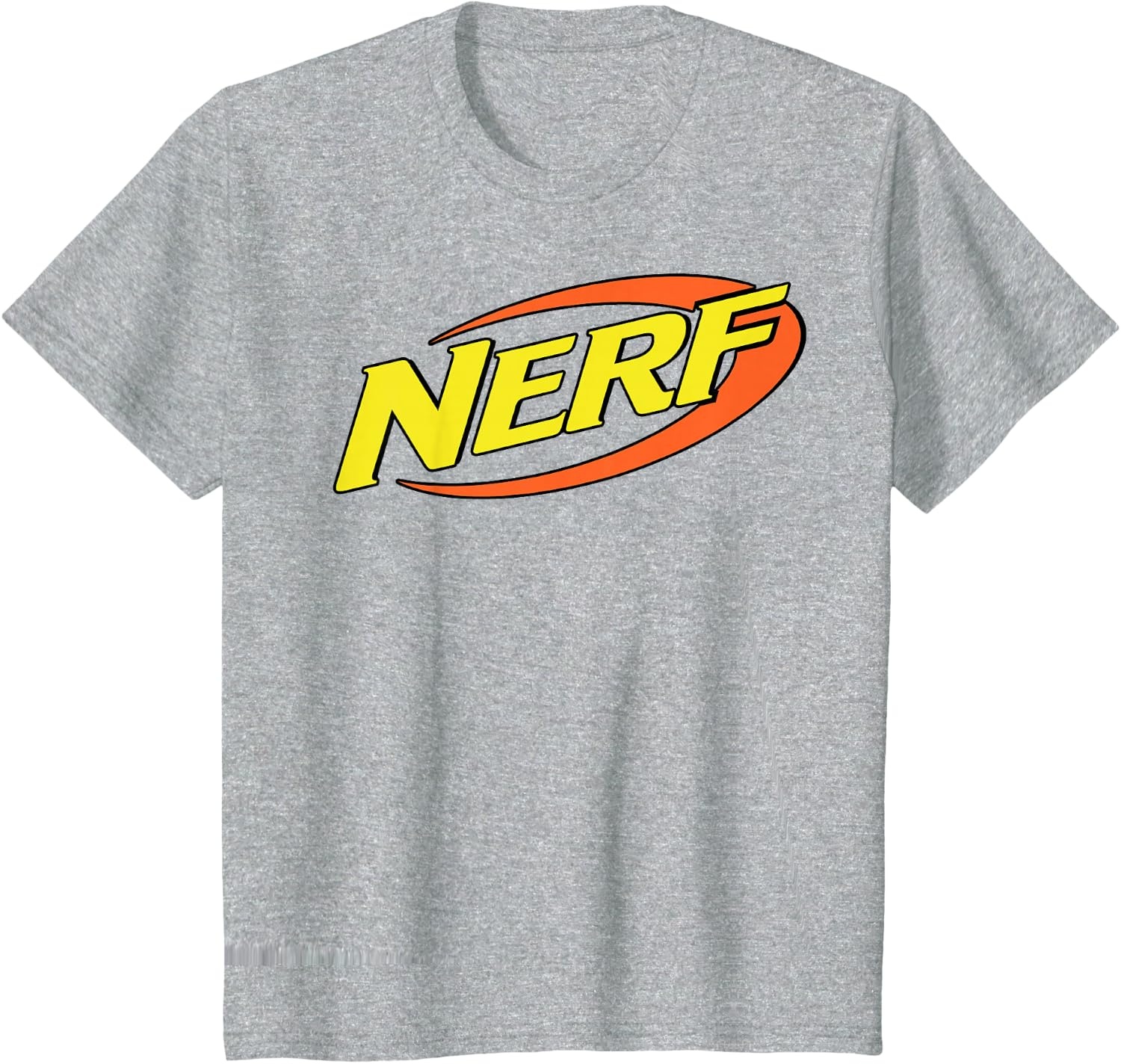 image:imageNerf Classic Retro Color Logo TShirt SmallHeather Grey