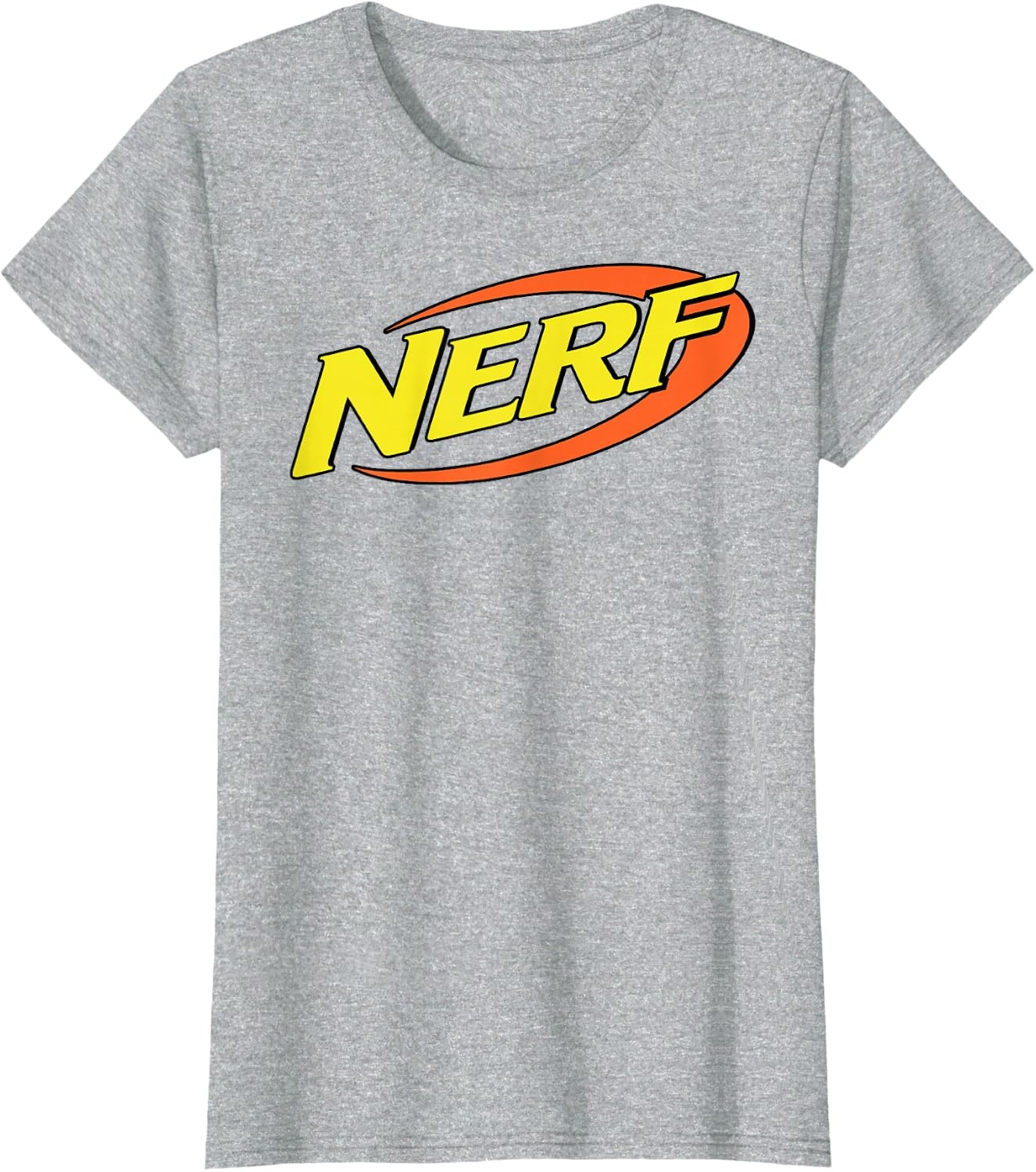 image:imageNerf Classic Retro Color Logo TShirt SmallHeather Grey