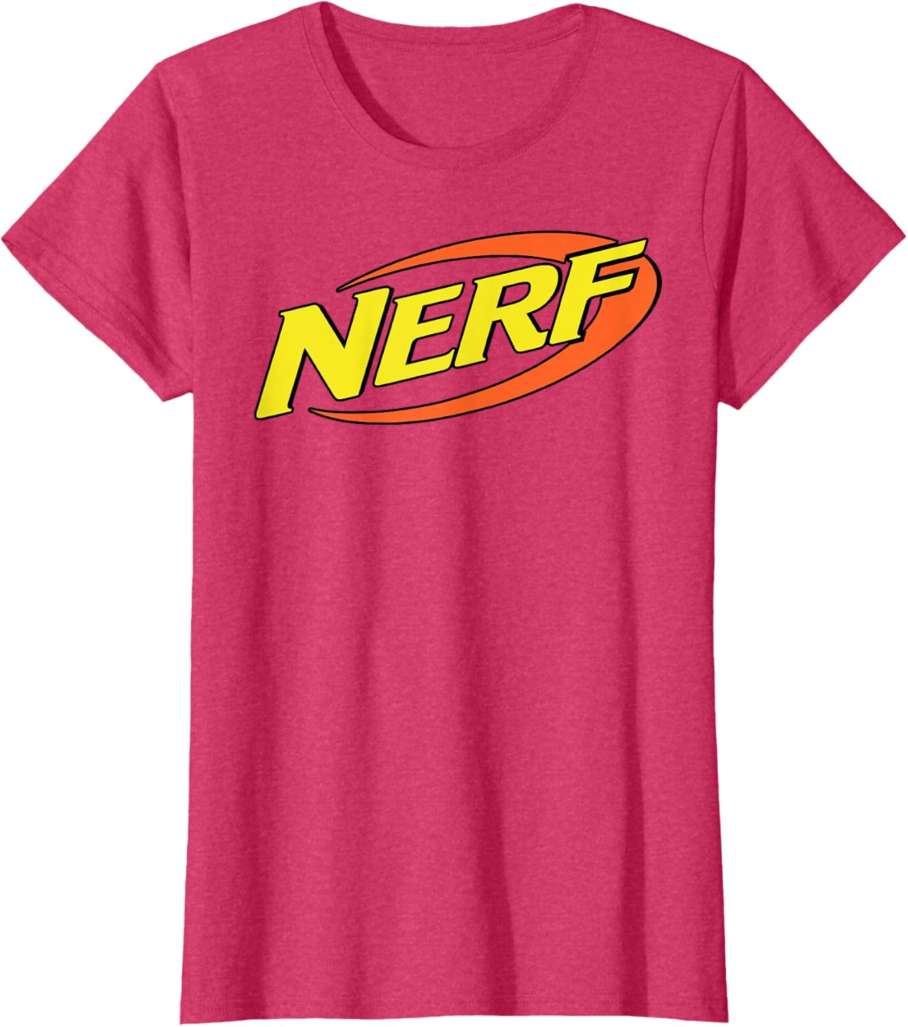 image:imageNerf Classic Retro Color Logo TShirt SmallRed Heather