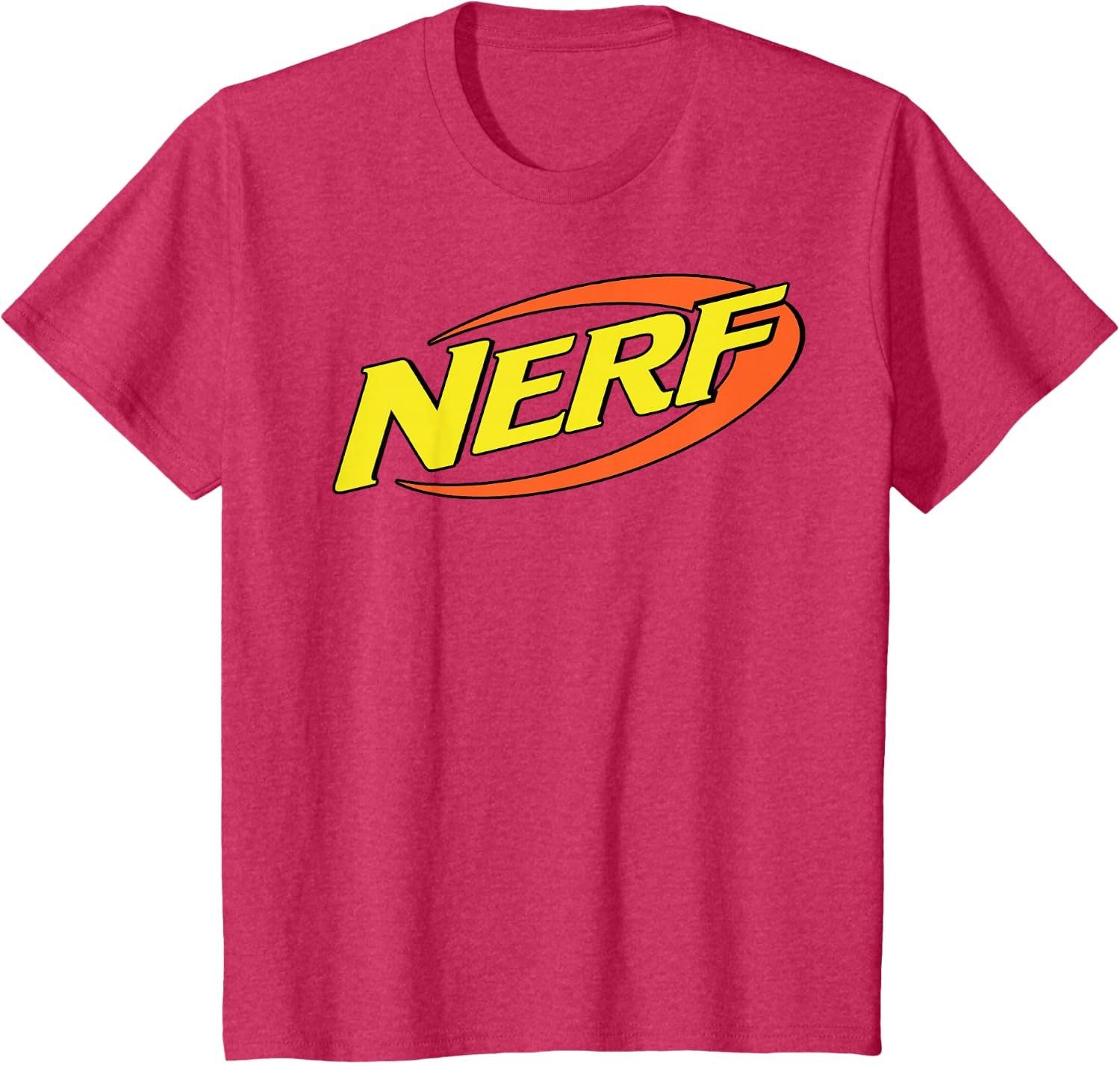 image:imageNerf Classic Retro Color Logo TShirt SmallRed Heather