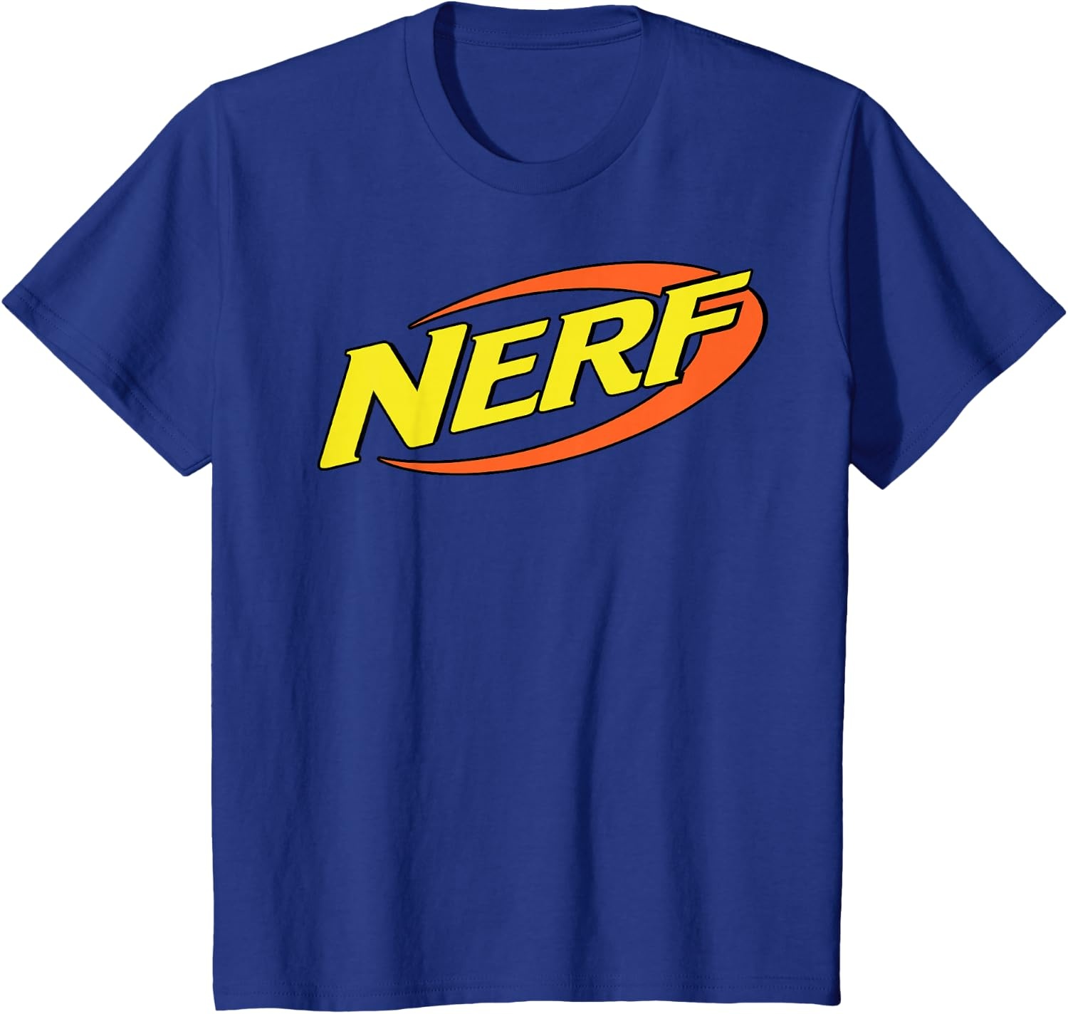 image:imageNerf Classic Retro Color Logo TShirt SmallRoyal Blue