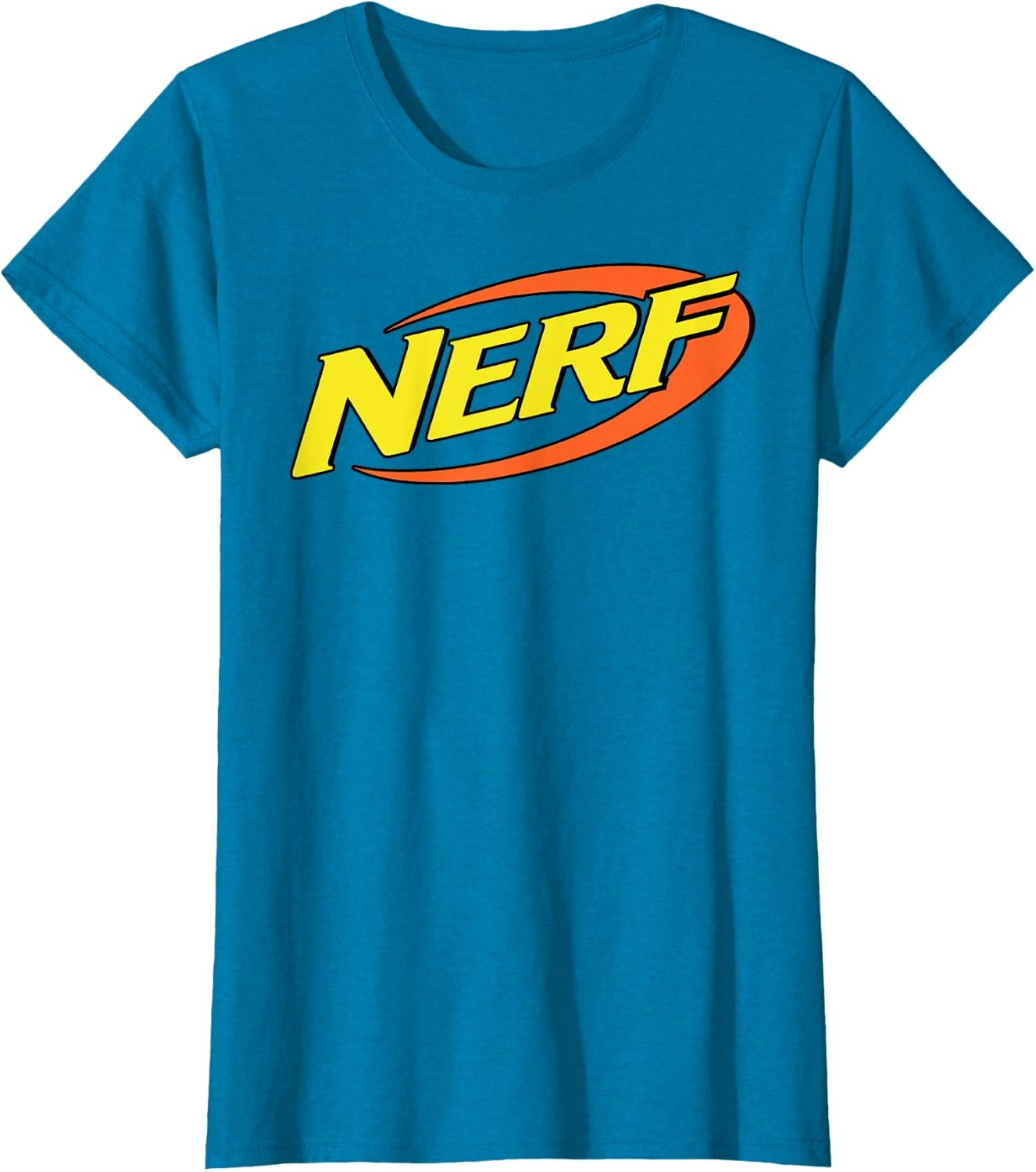 image:imageNerf Classic Retro Color Logo TShirt SmallSapphire Blue
