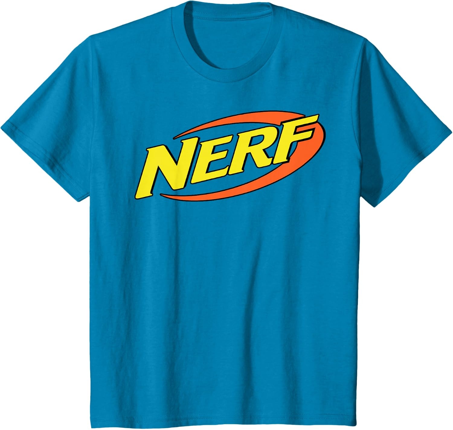 image:imageNerf Classic Retro Color Logo TShirt SmallSapphire Blue