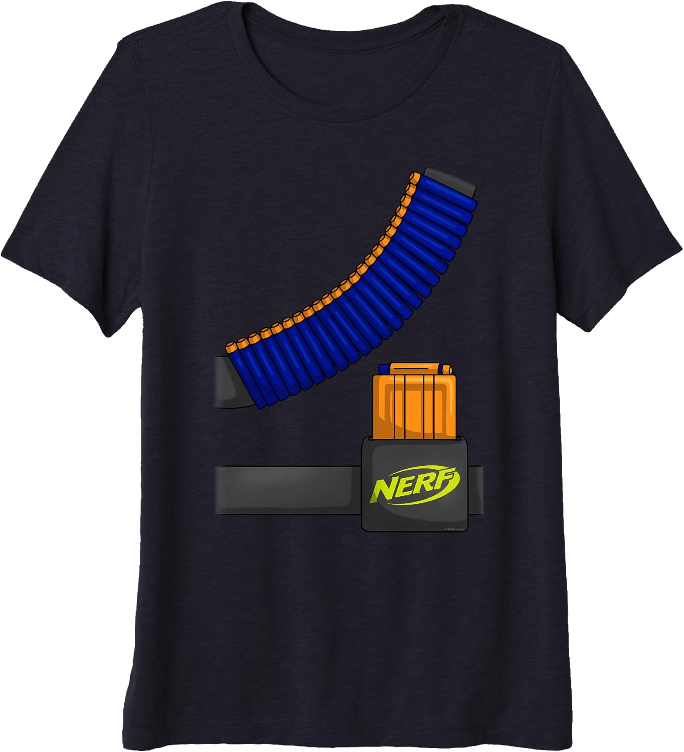 image:imageNerf Faux Tactical Costume Premium Triblend TShirtNavy Blue