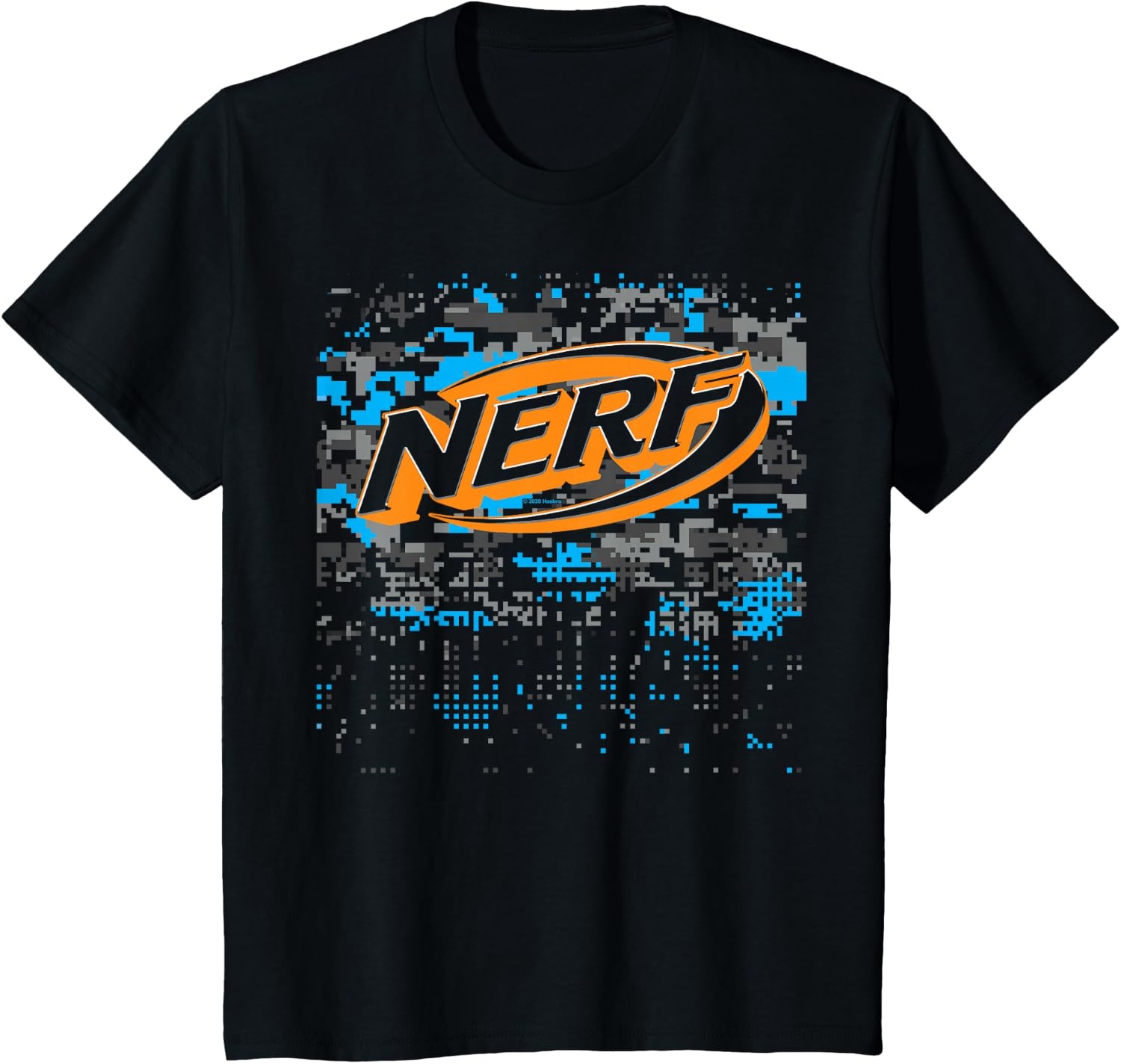 image:imageNerf Glitch Camouflage Logo TShirtBlack