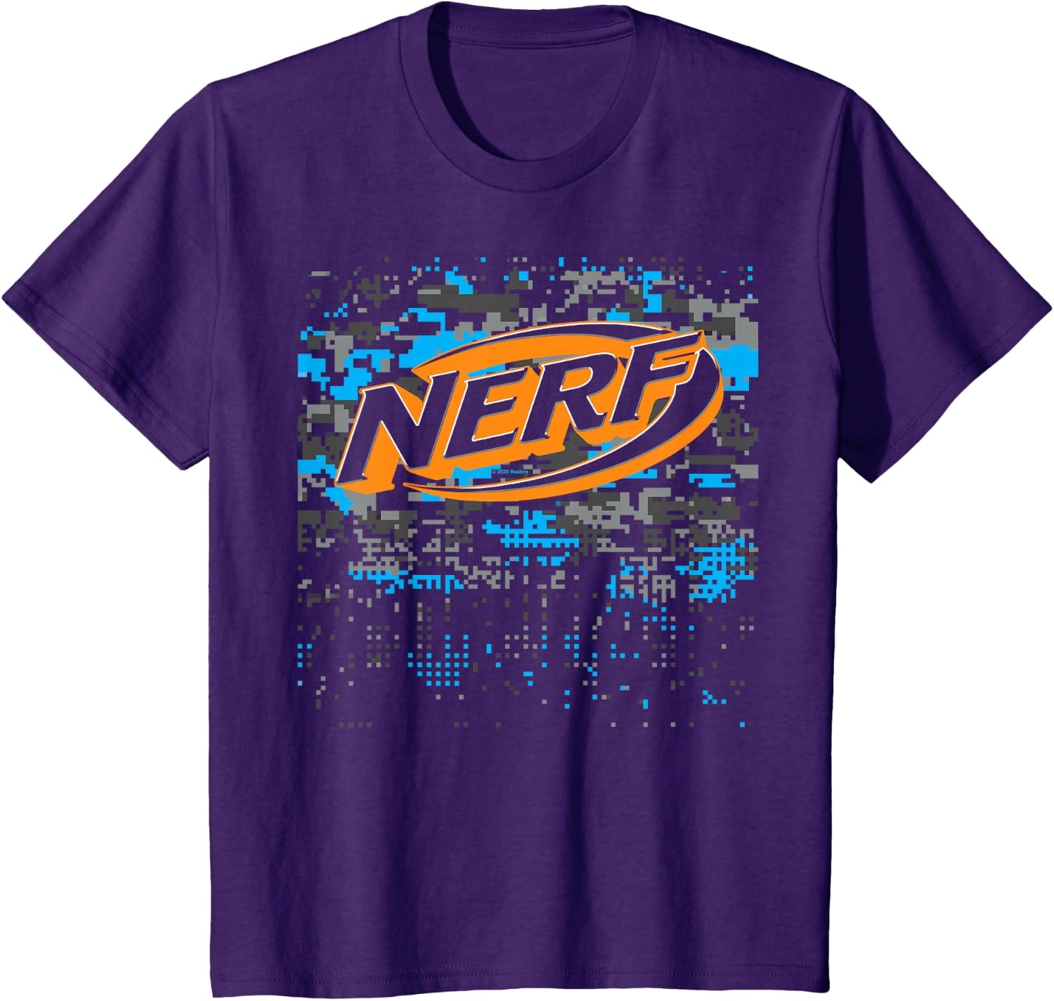 image:imageNerf Glitch Camouflage Logo TShirtPurple