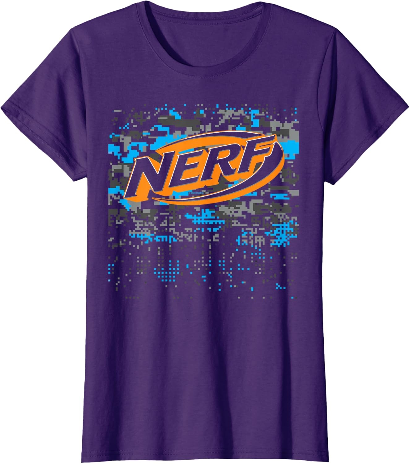 image:imageNerf Glitch Camouflage Logo TShirtPurple