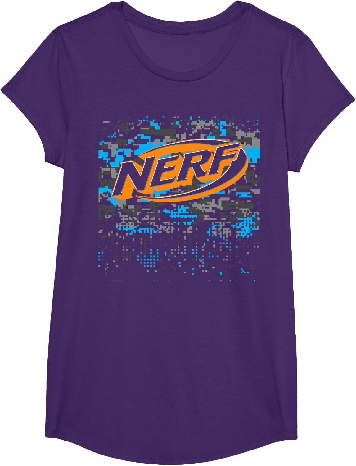 image:imageNerf Glitch Camouflage Logo TShirtPurple