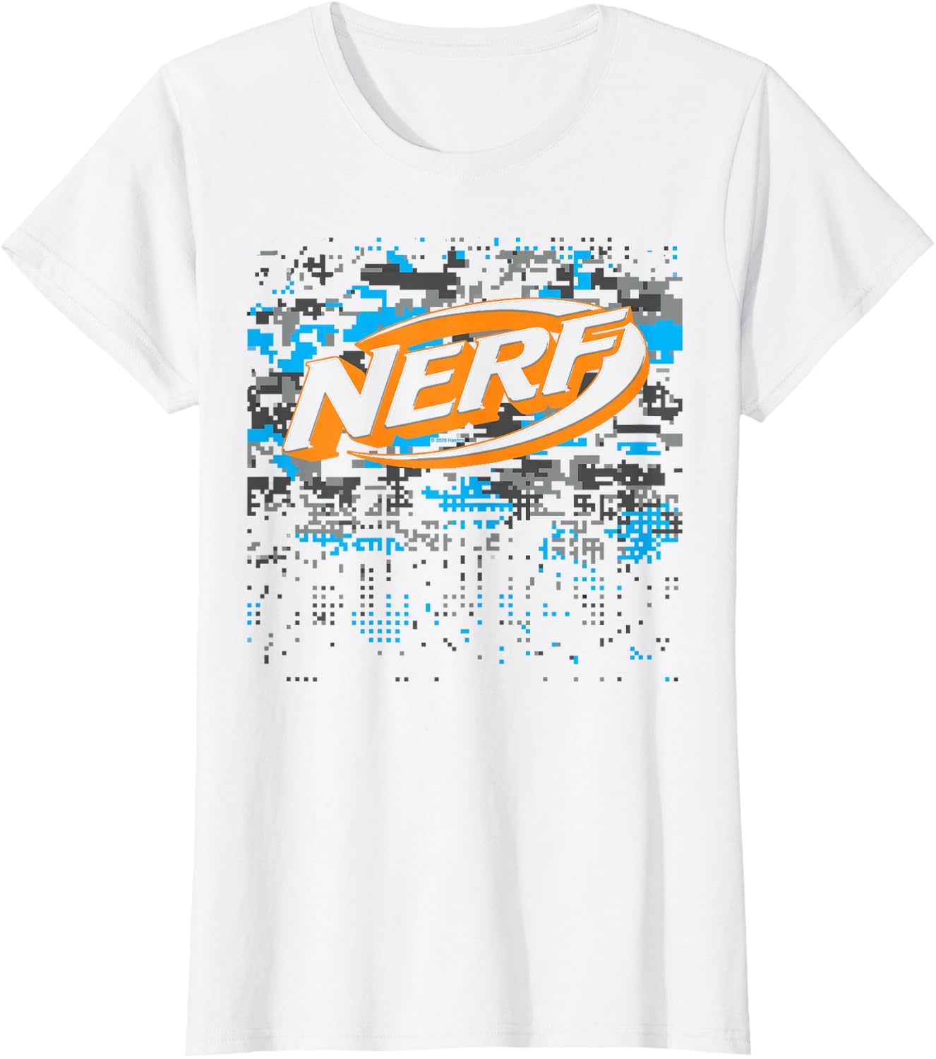 image:imageNerf Glitch Camouflage Logo TShirtWhite