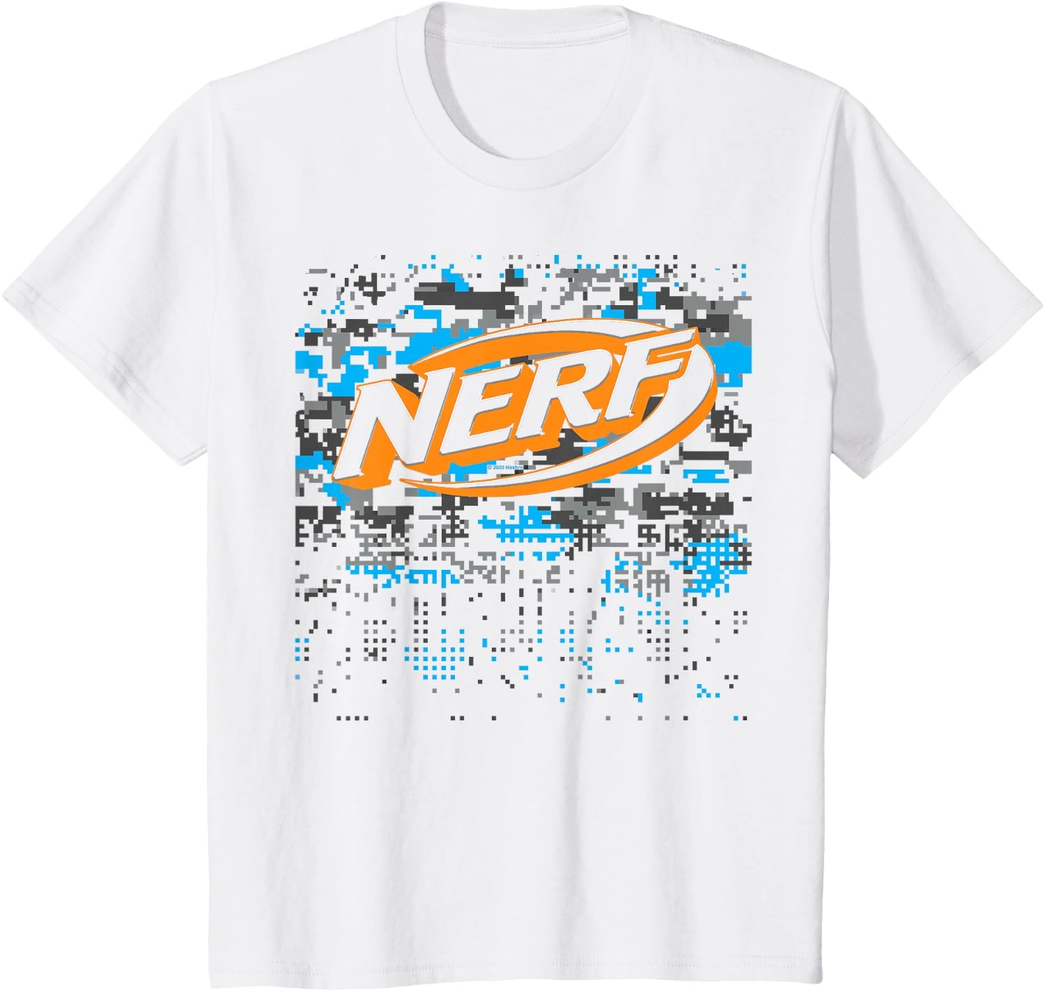 image:imageNerf Glitch Camouflage Logo TShirtWhite