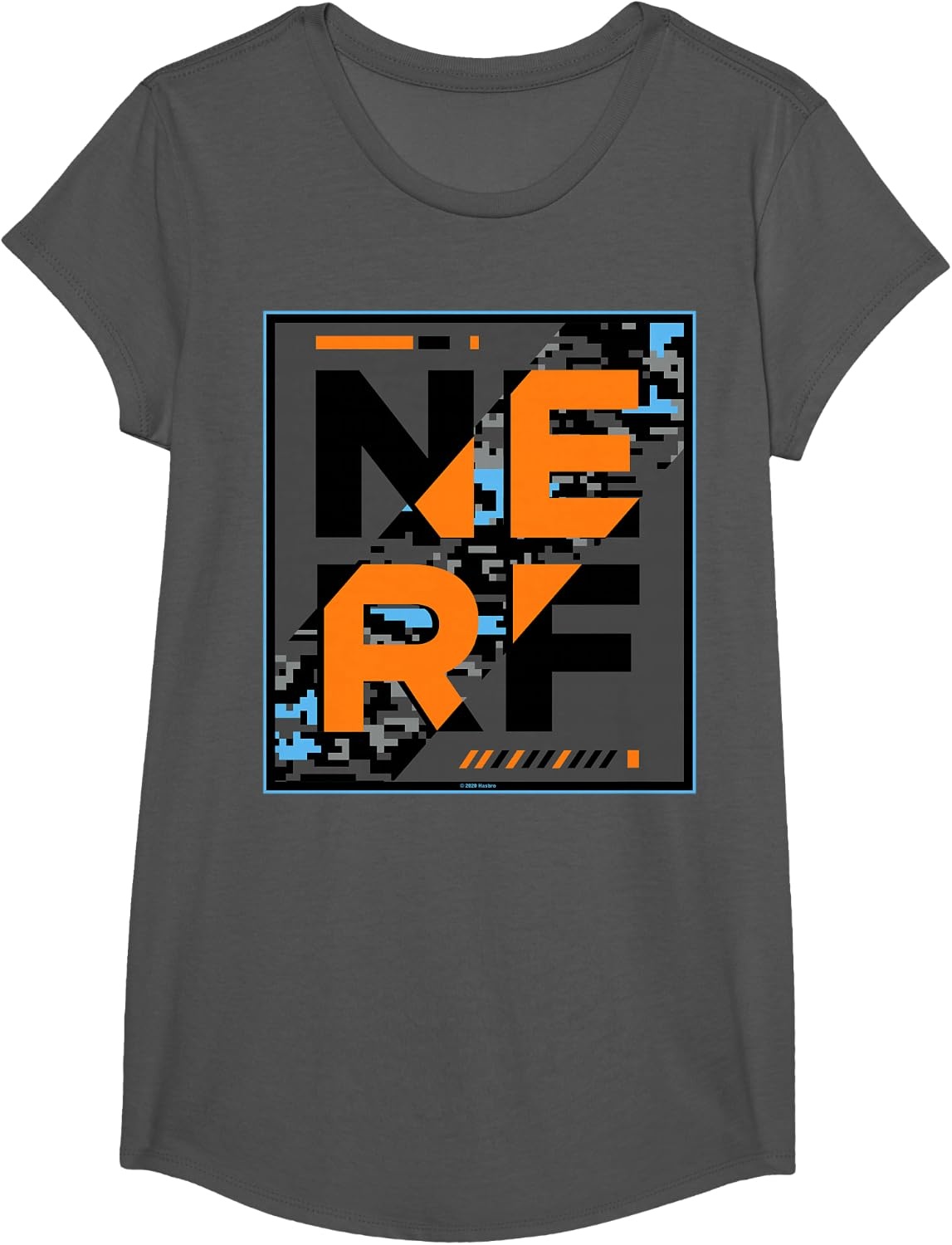 image:imageNerf Glitch Poster TShirtAsphalt Grey