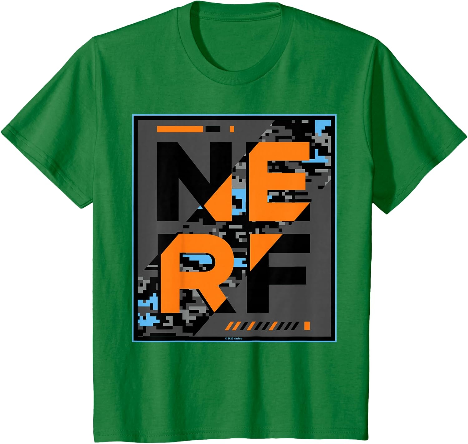 image:imageNerf Glitch Poster TShirtKelly Green