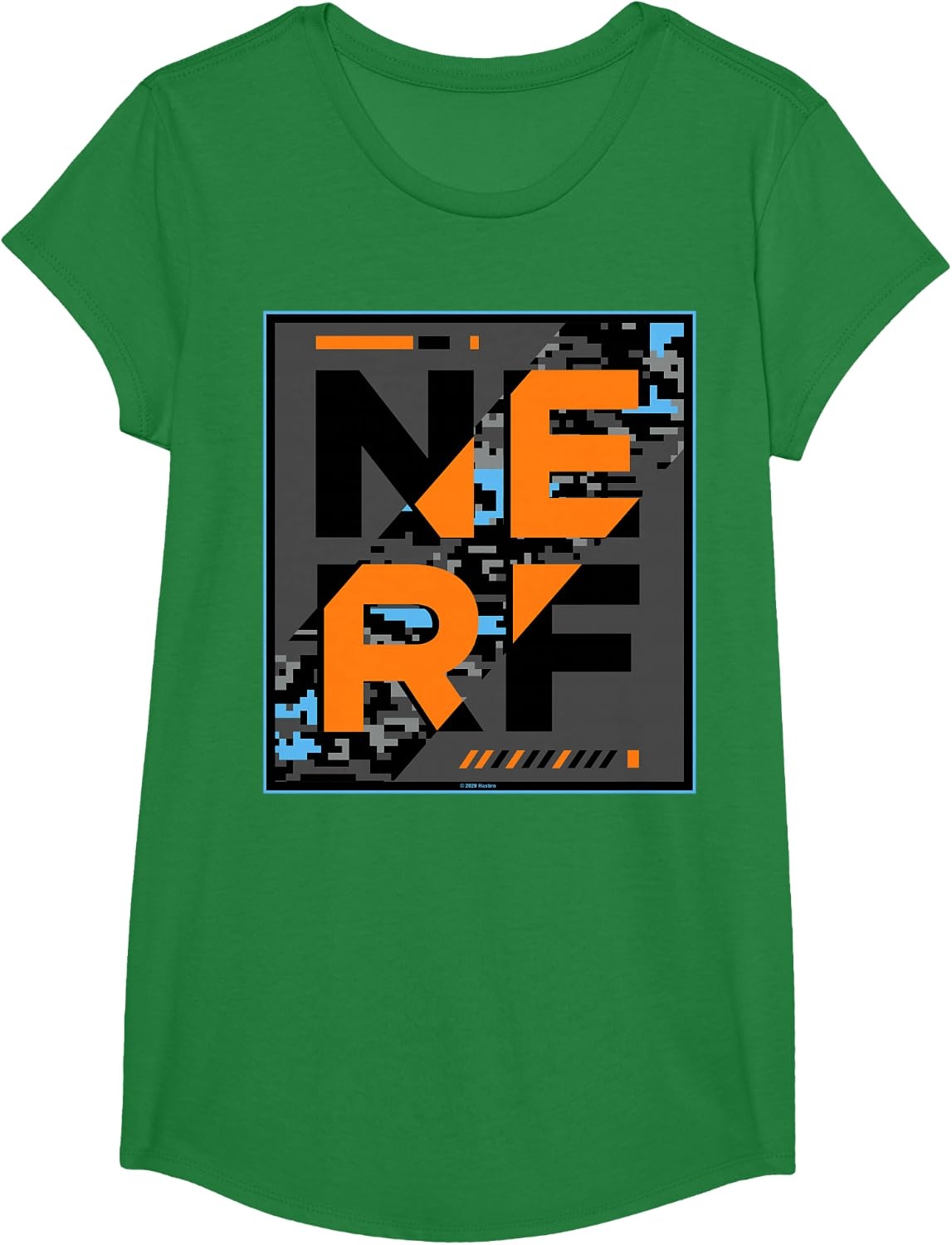 image:imageNerf Glitch Poster TShirtKelly Green