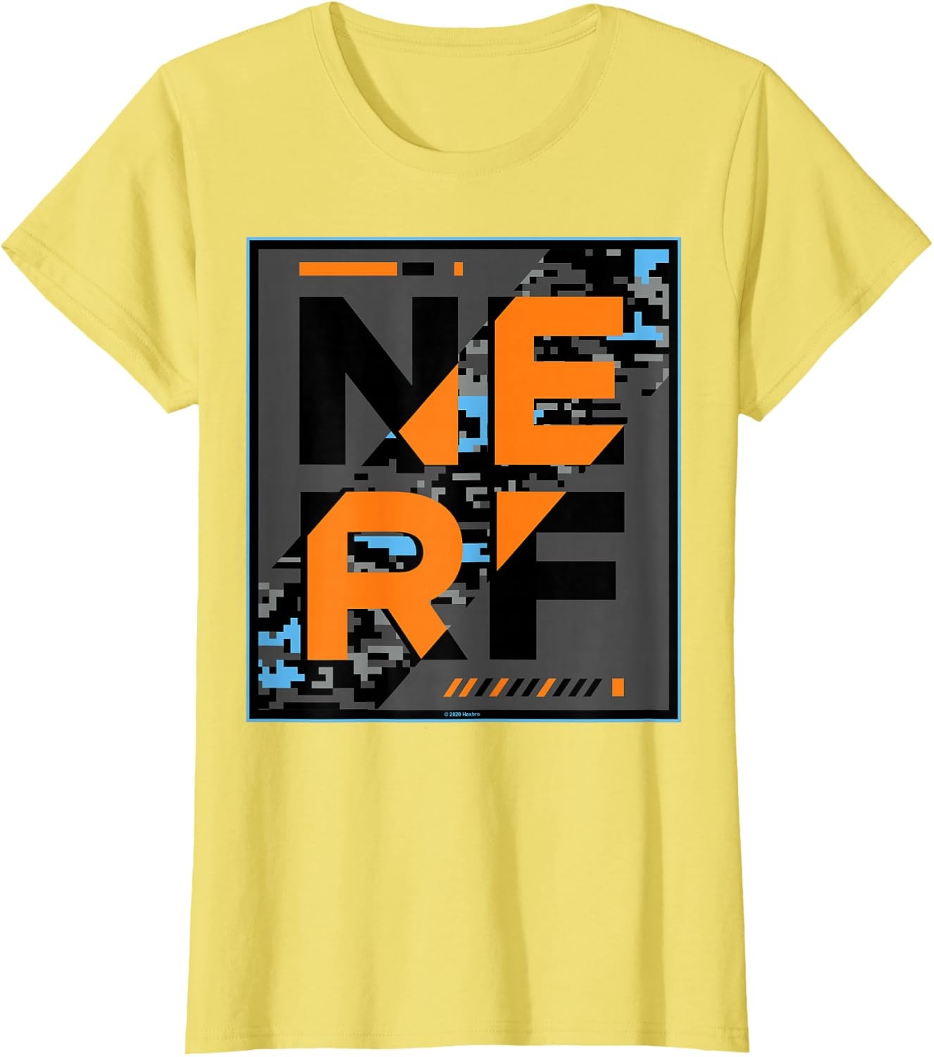 image:imageNerf Glitch Poster TShirtLemon Yellow