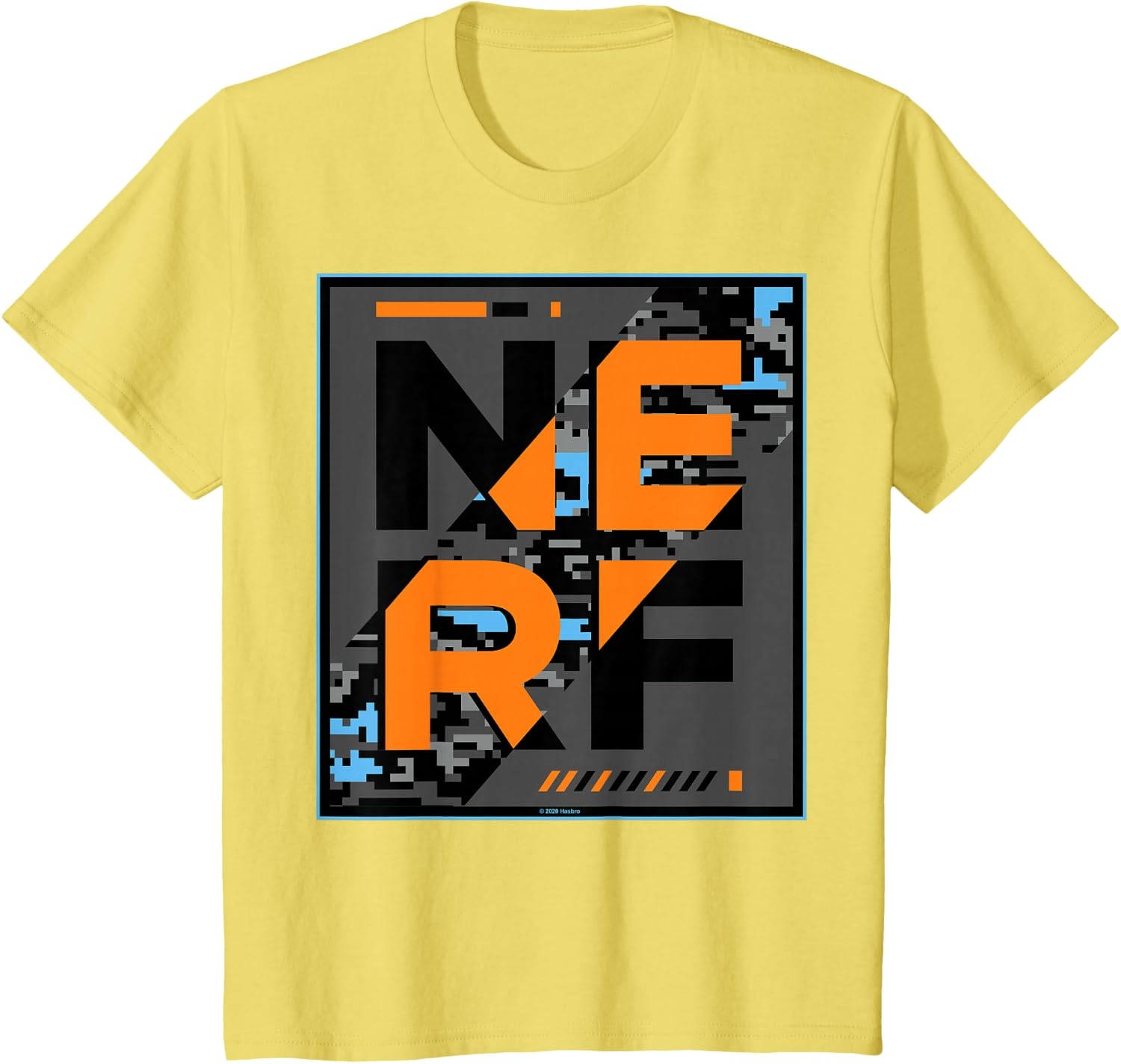 image:imageNerf Glitch Poster TShirtLemon Yellow