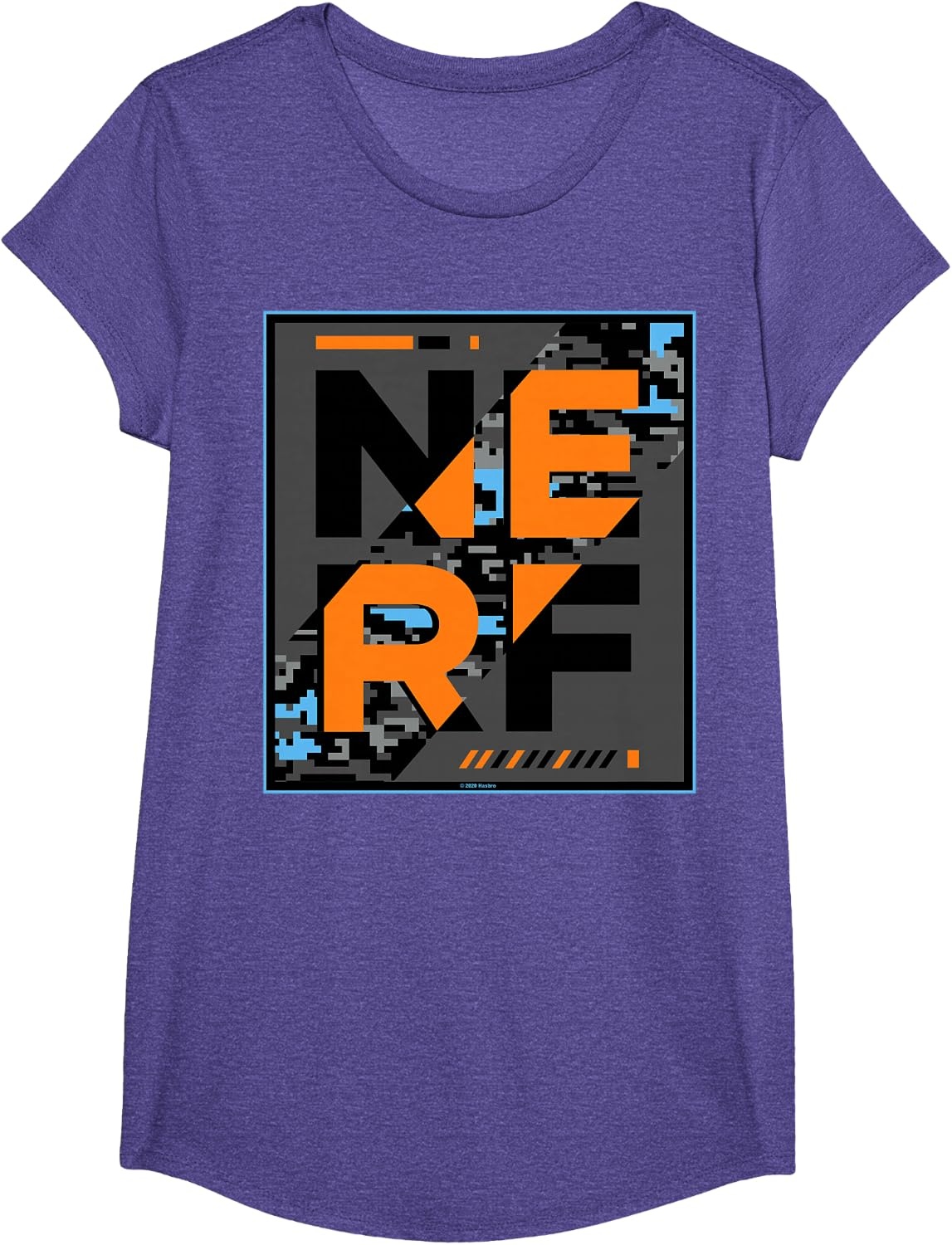 image:imageNerf Glitch Poster TShirtPurple Heather