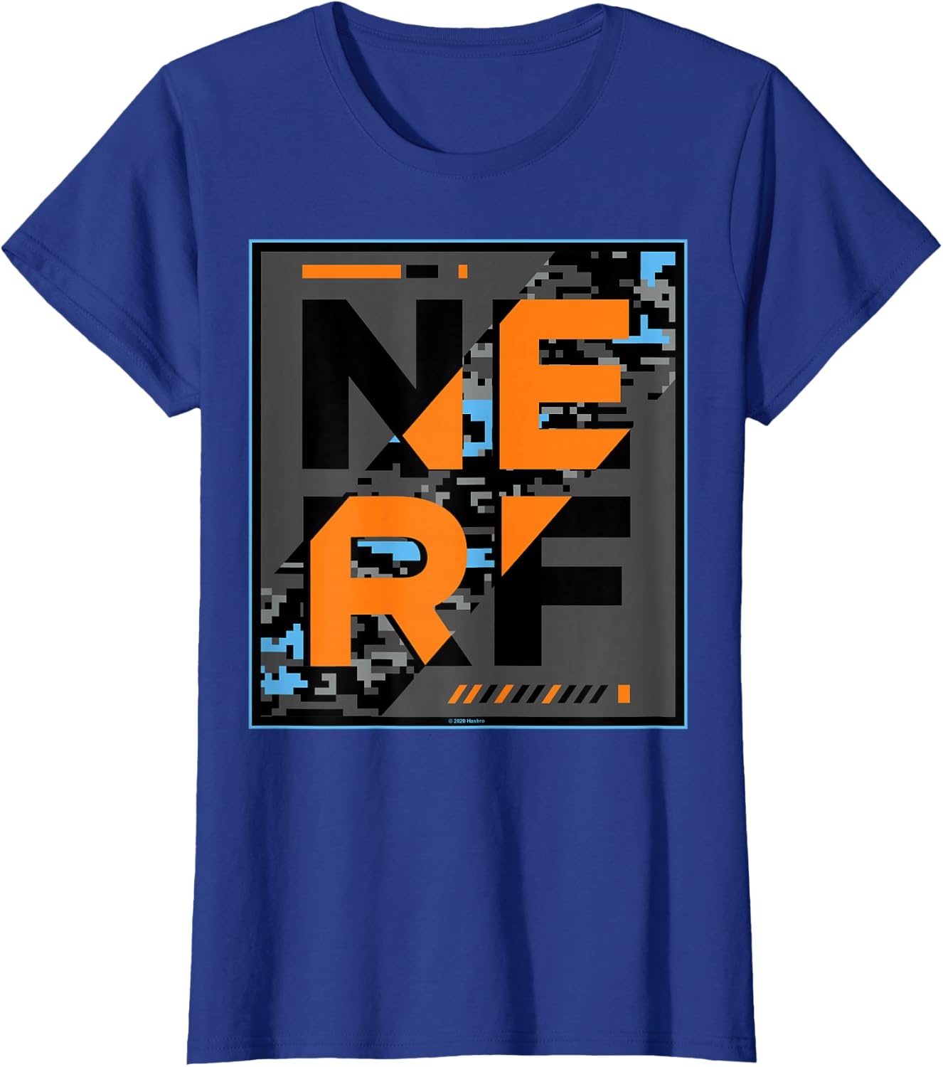 image:imageNerf Glitch Poster TShirtRoyal Blue