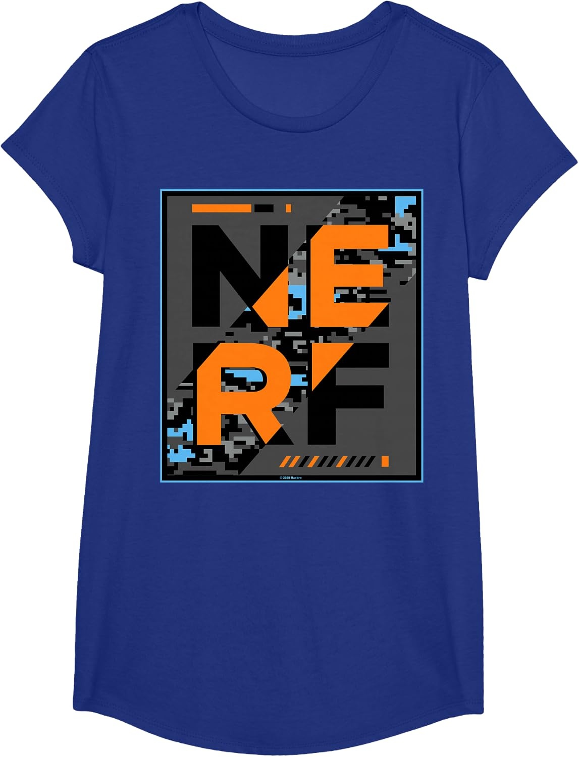 image:imageNerf Glitch Poster TShirtRoyal Blue