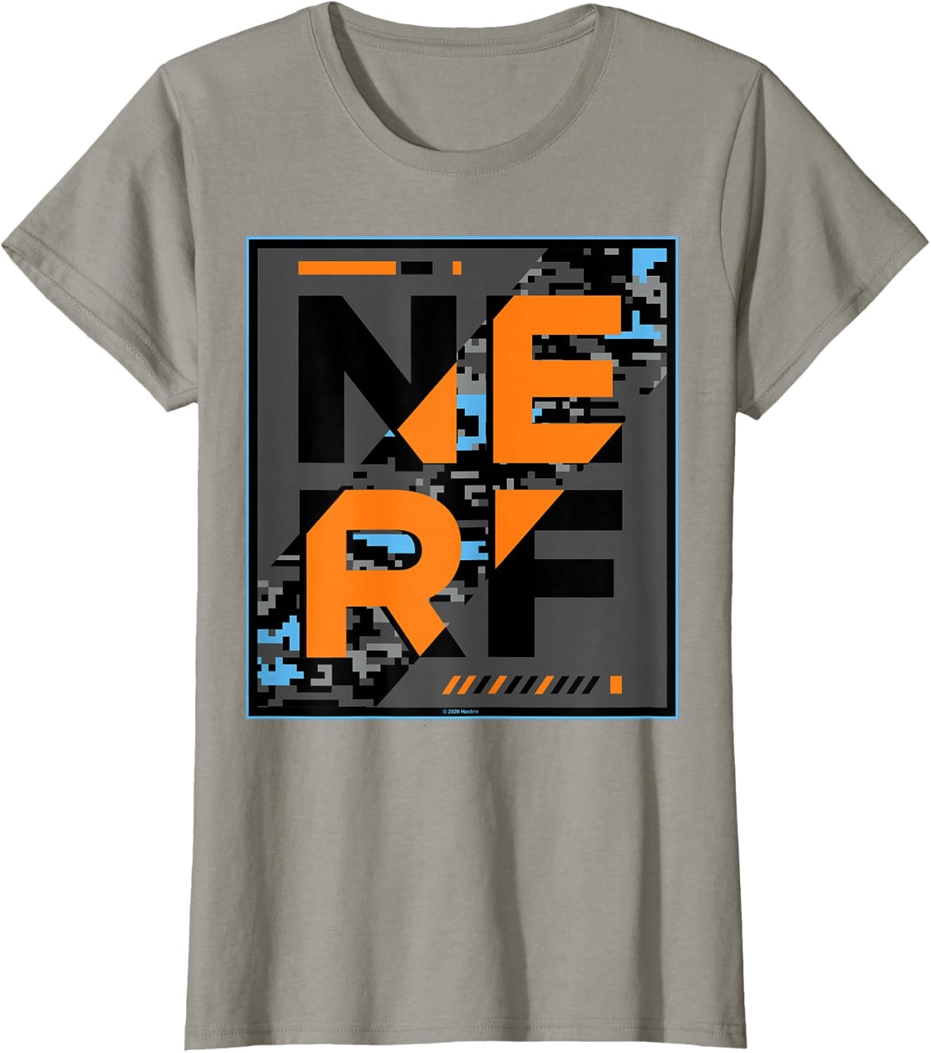 image:imageNerf Glitch Poster TShirtSlate Grey