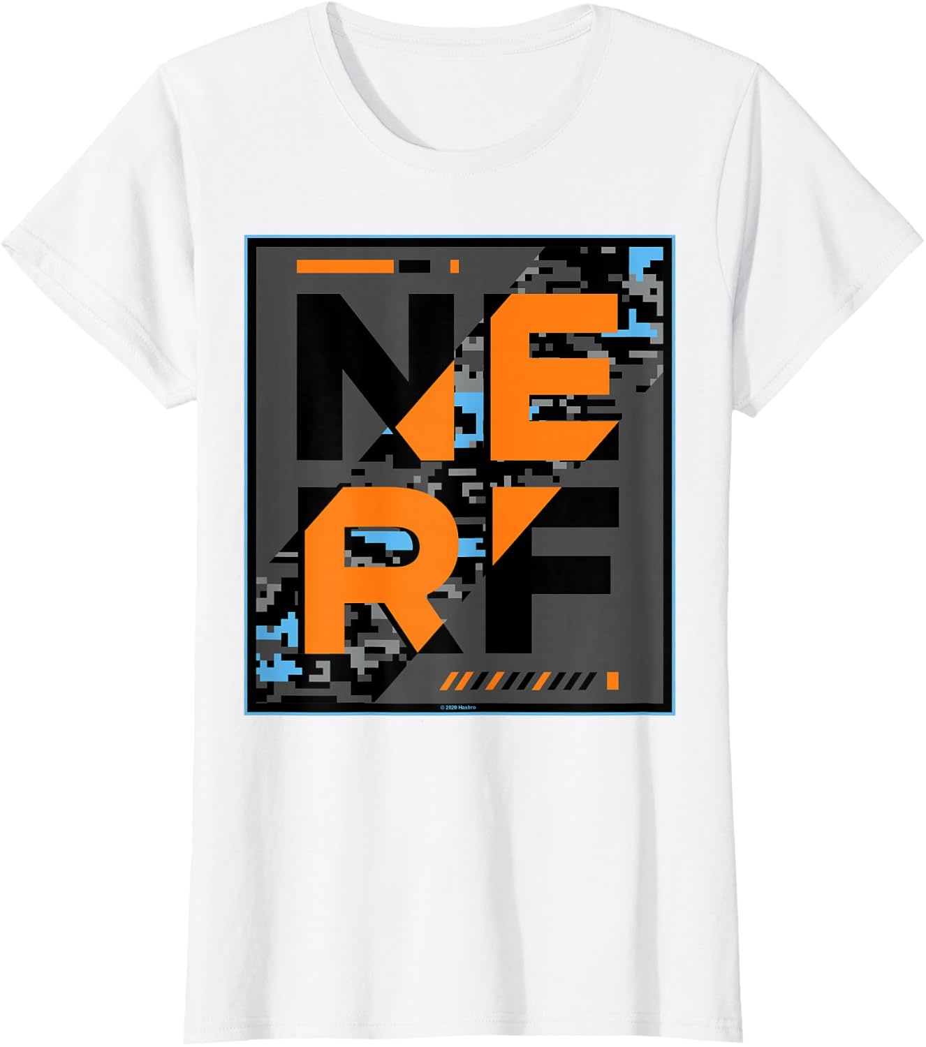 image:imageNerf Glitch Poster TShirtWhite