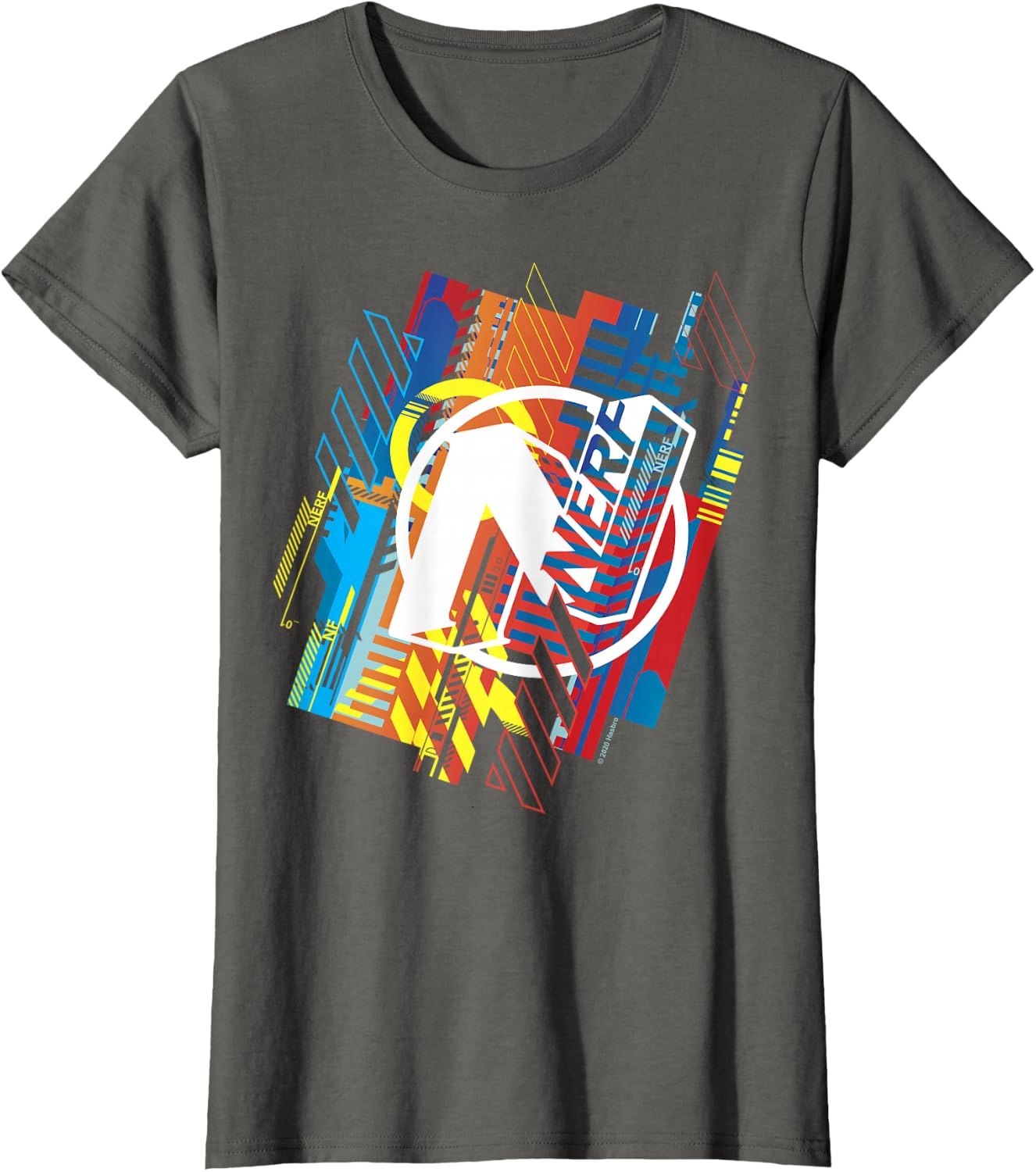 image:imageNerf N Glitched Logo TShirtAsphalt Grey