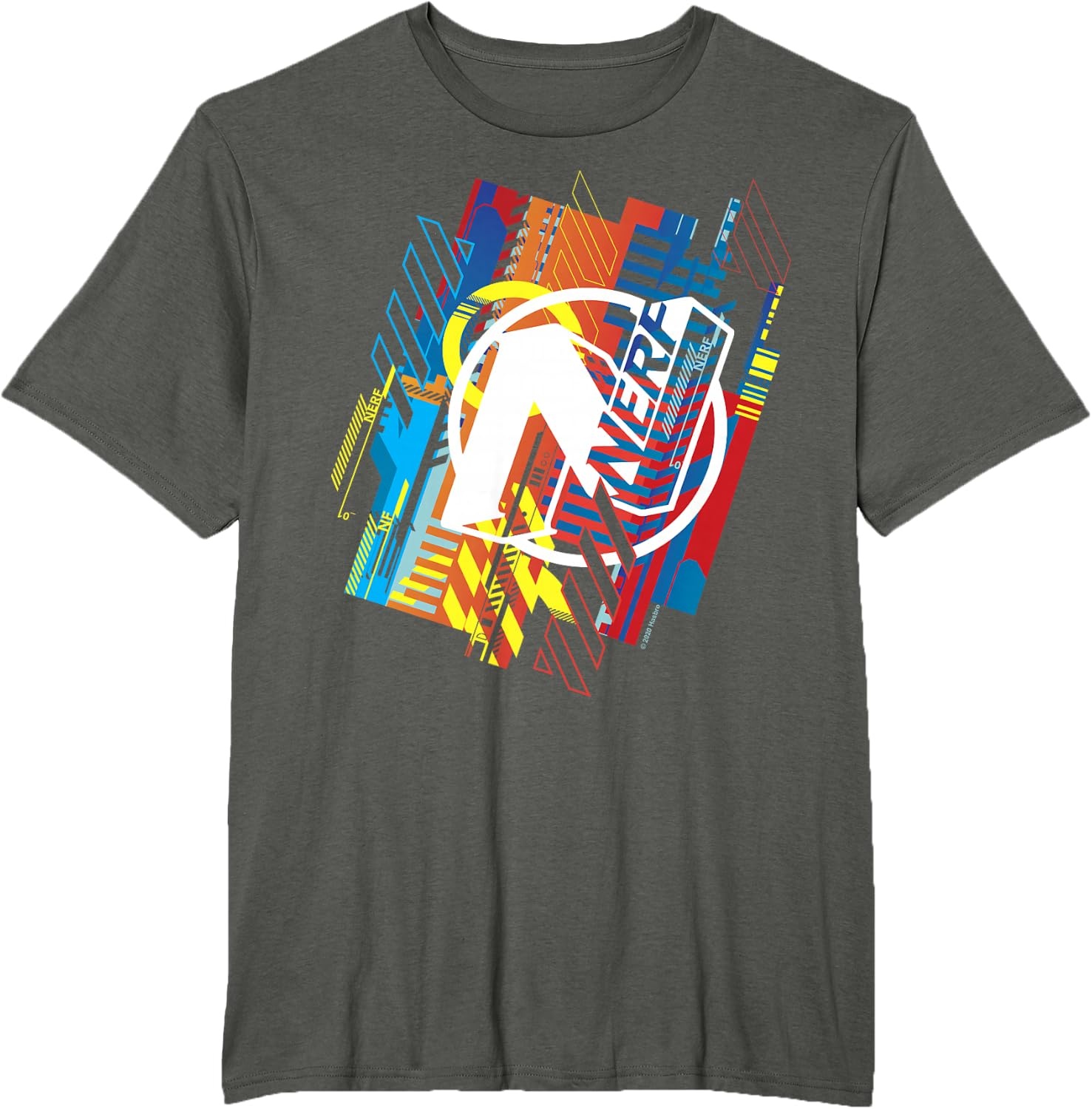 image:imageNerf N Glitched Logo TShirtAsphalt Grey