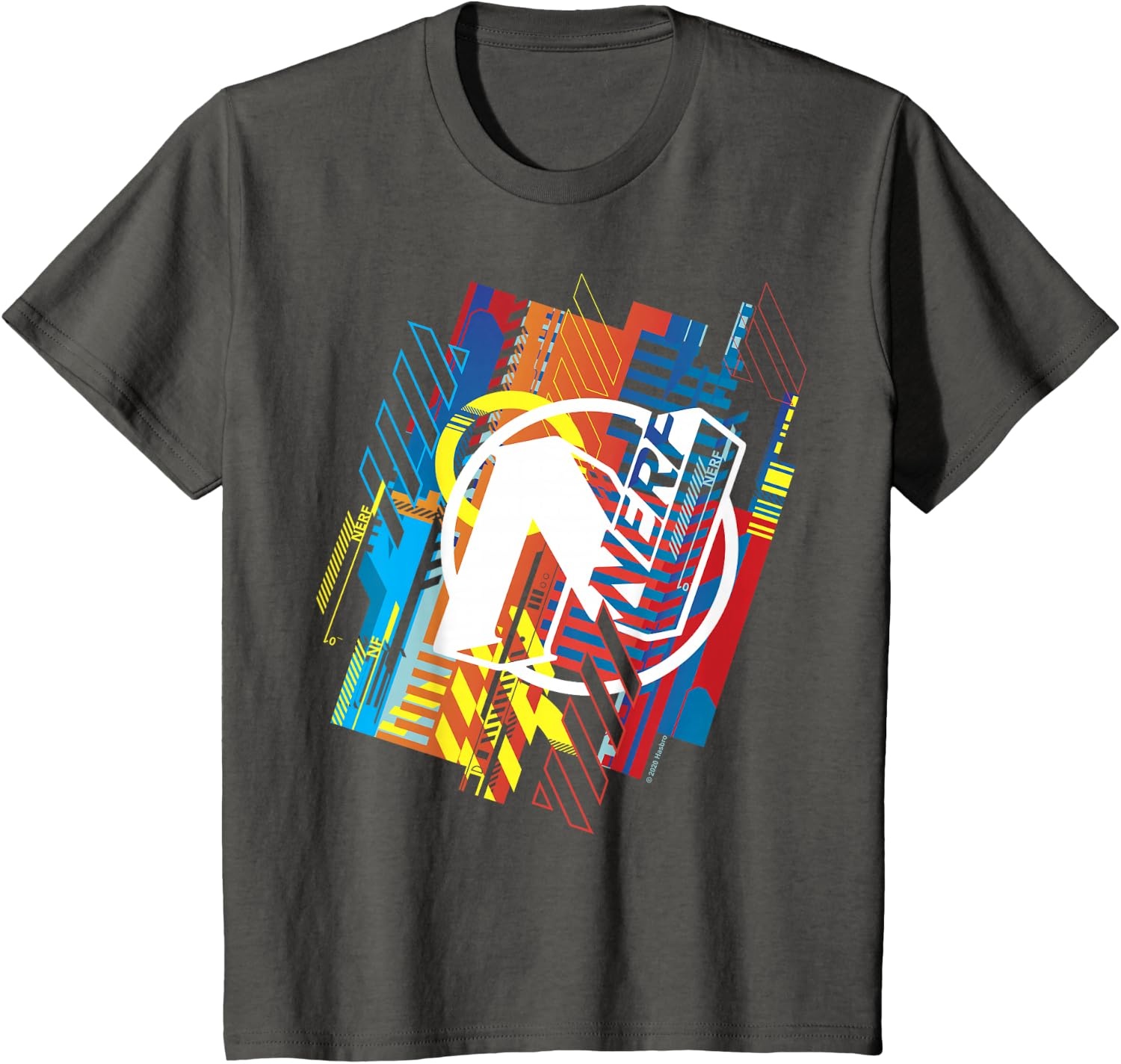 image:imageNerf N Glitched Logo TShirtAsphalt Grey