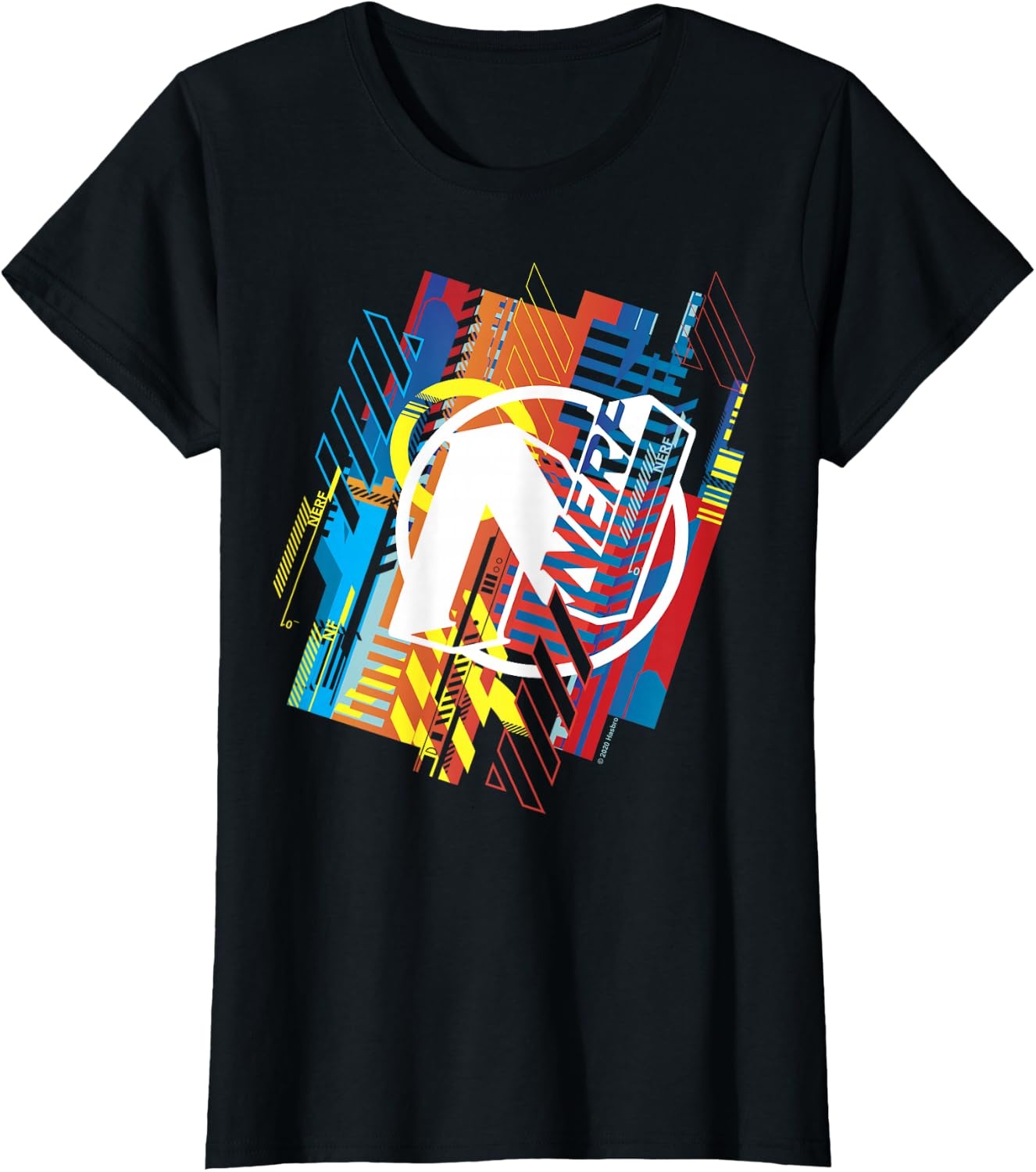image:imageNerf N Glitched Logo TShirtBlack