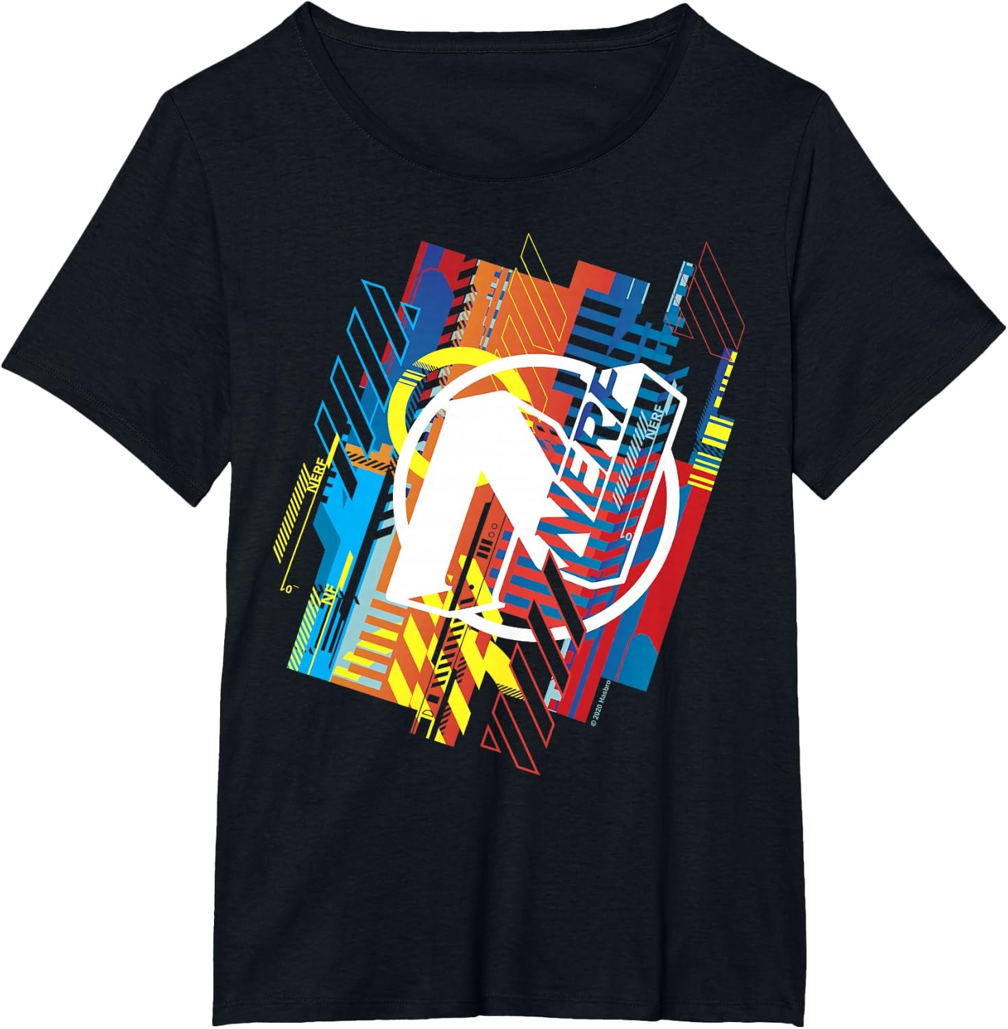 image:imageNerf N Glitched Logo TShirtBlack