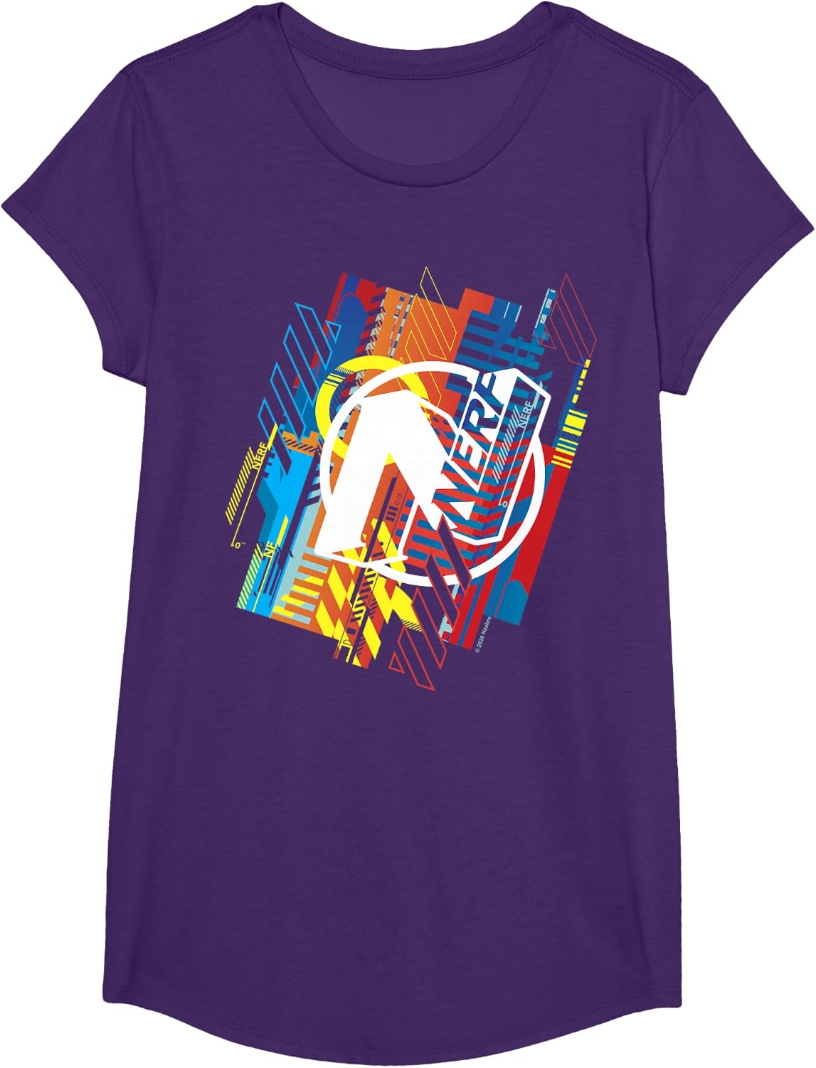 image:imageNerf N Glitched Logo TShirtPurple