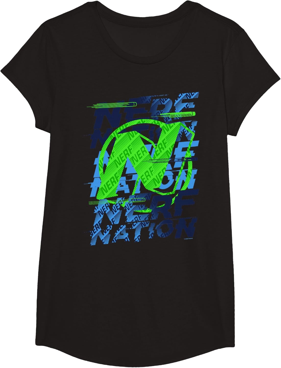image:imageNerf Nation Logo Stack TShirtBlack