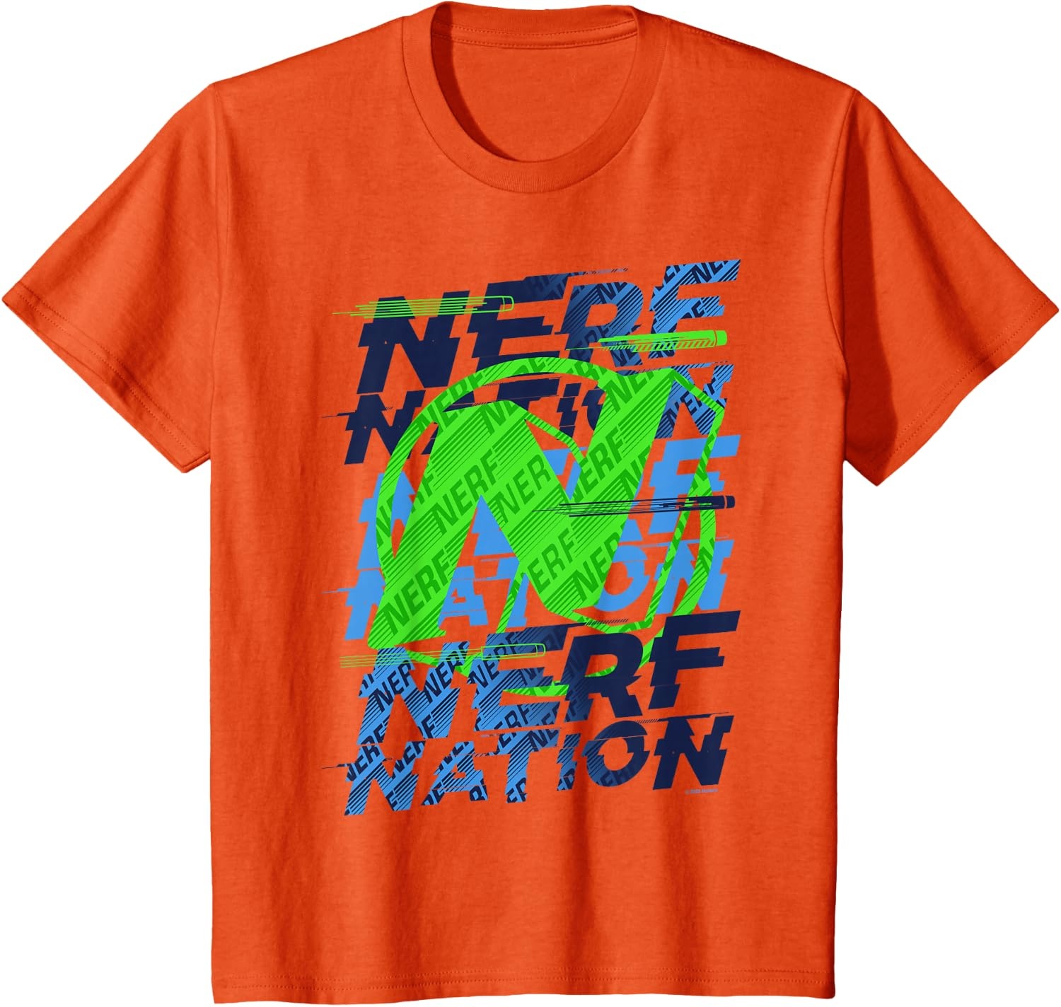 image:imageNerf Nation Logo Stack TShirtOrange