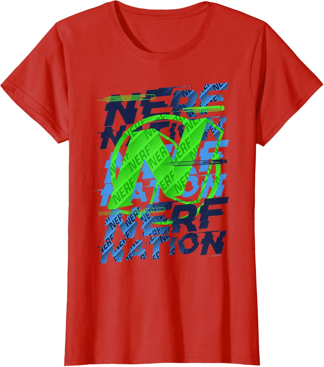 image:imageNerf Nation Logo Stack TShirtRed