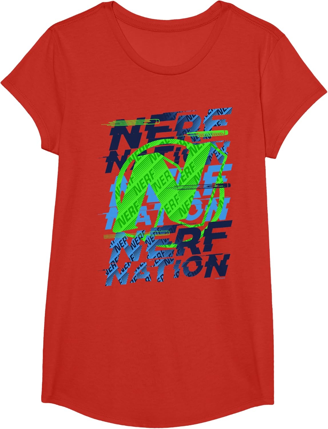 image:imageNerf Nation Logo Stack TShirtRed