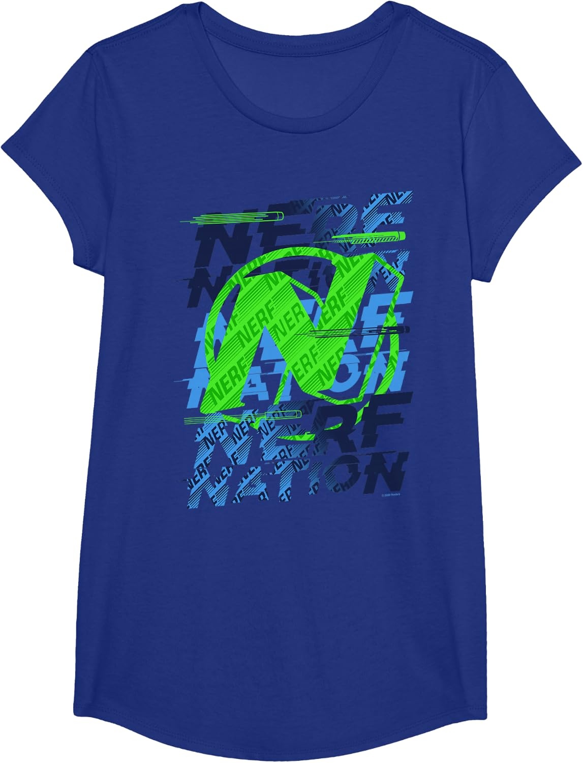 image:imageNerf Nation Logo Stack TShirtRoyal Blue