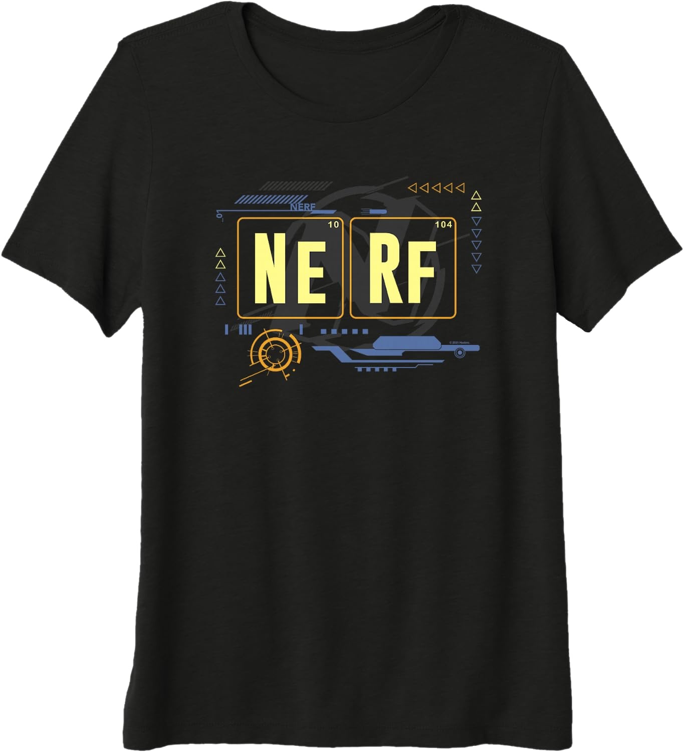 image:imageNerf Periodic Elements Of Nerf Premium Triblend TShirtBlack