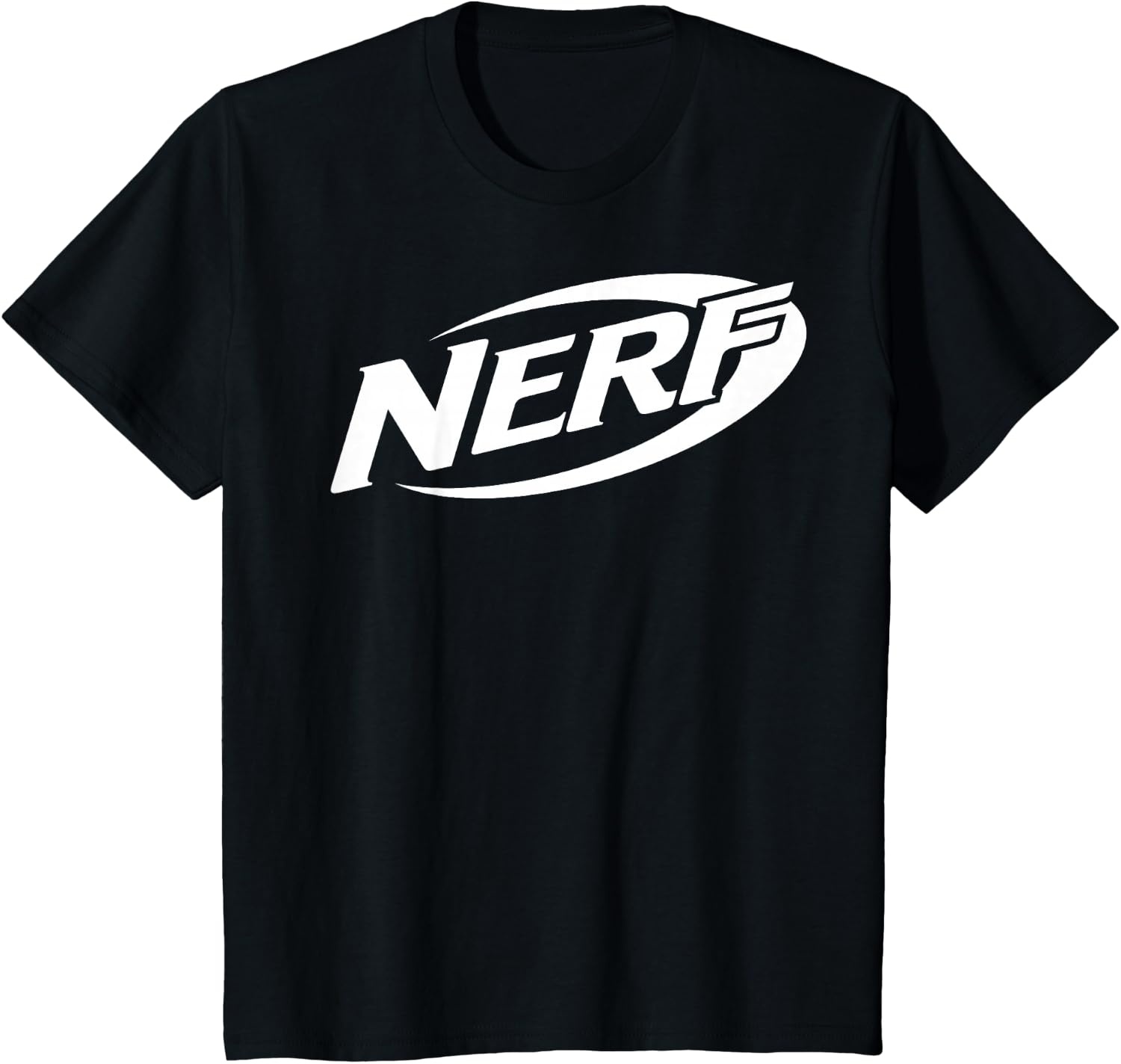 image:imageNerf Simple White Retro Logo TShirtBlack