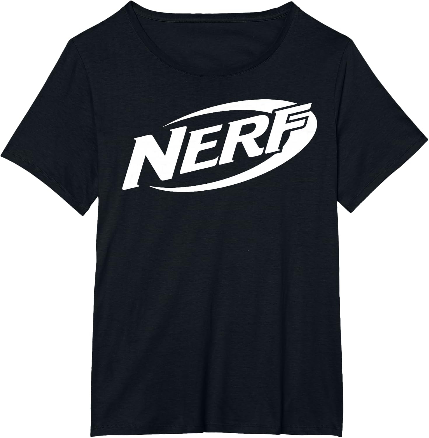 image:imageNerf Simple White Retro Logo TShirtBlack