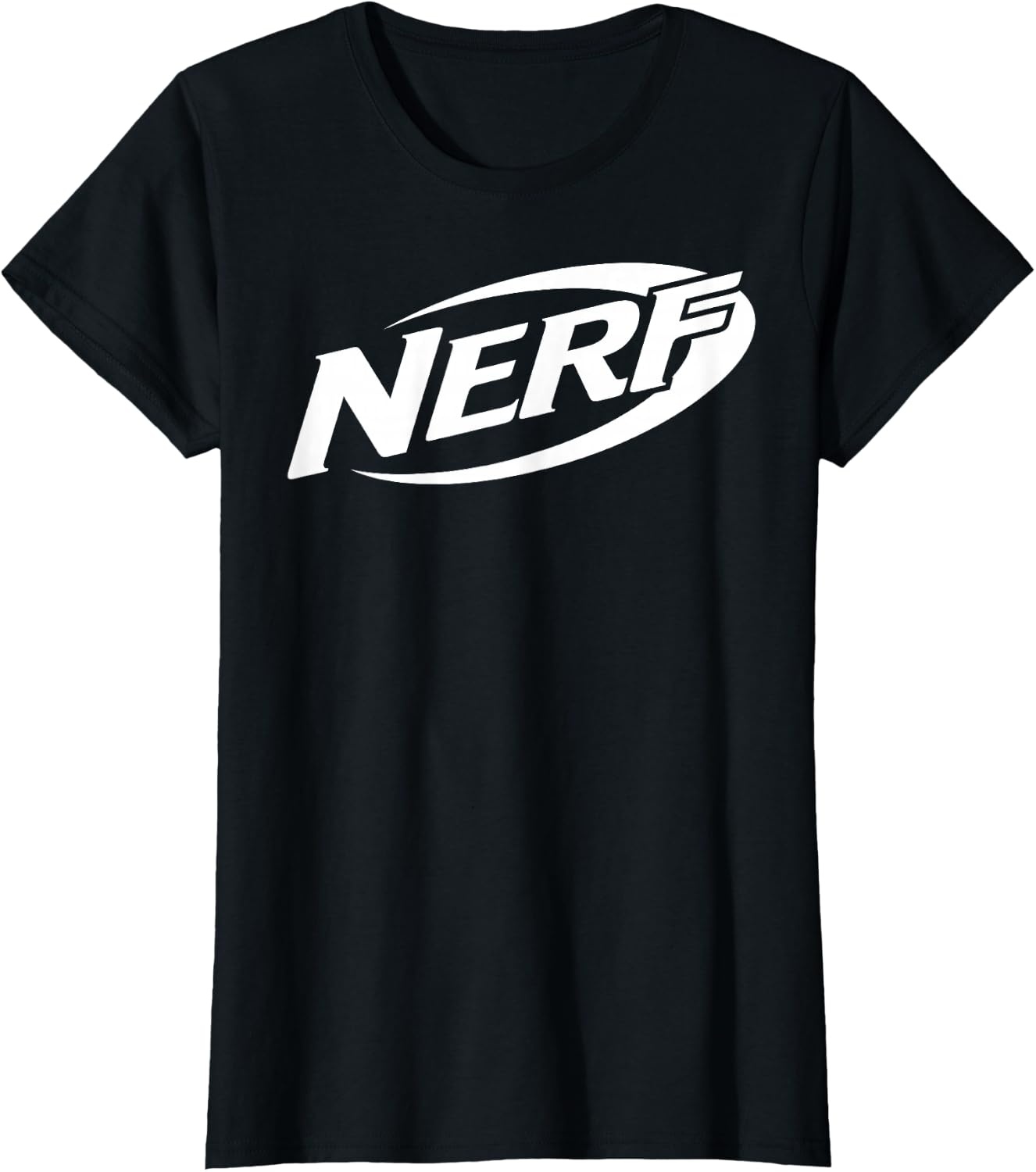 image:imageNerf Simple White Retro Logo TShirtBlack