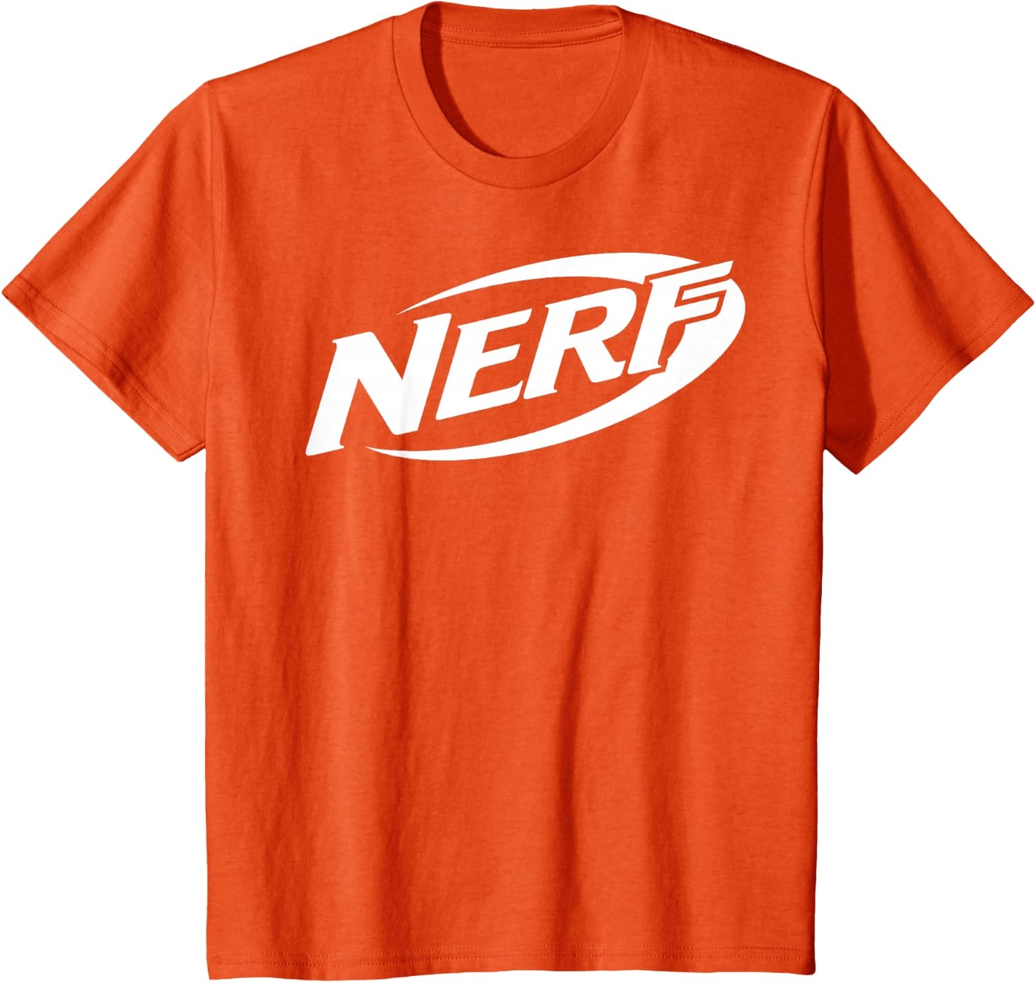 image:imageNerf Simple White Retro Logo TShirtOrange