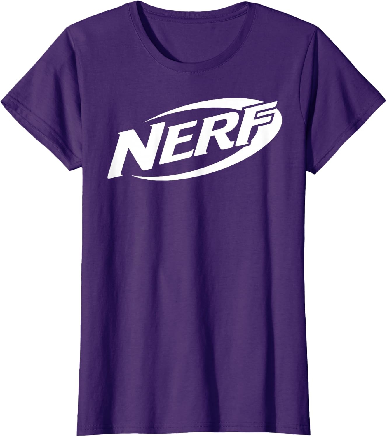 image:imageNerf Simple White Retro Logo TShirtPurple