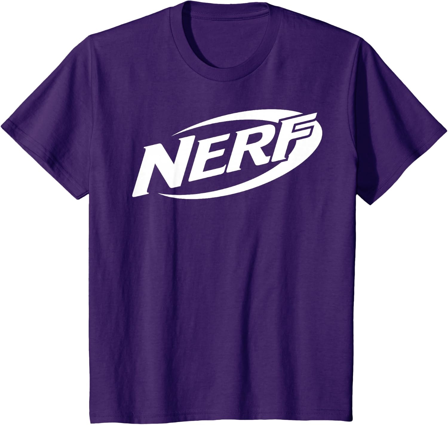 image:imageNerf Simple White Retro Logo TShirtPurple
